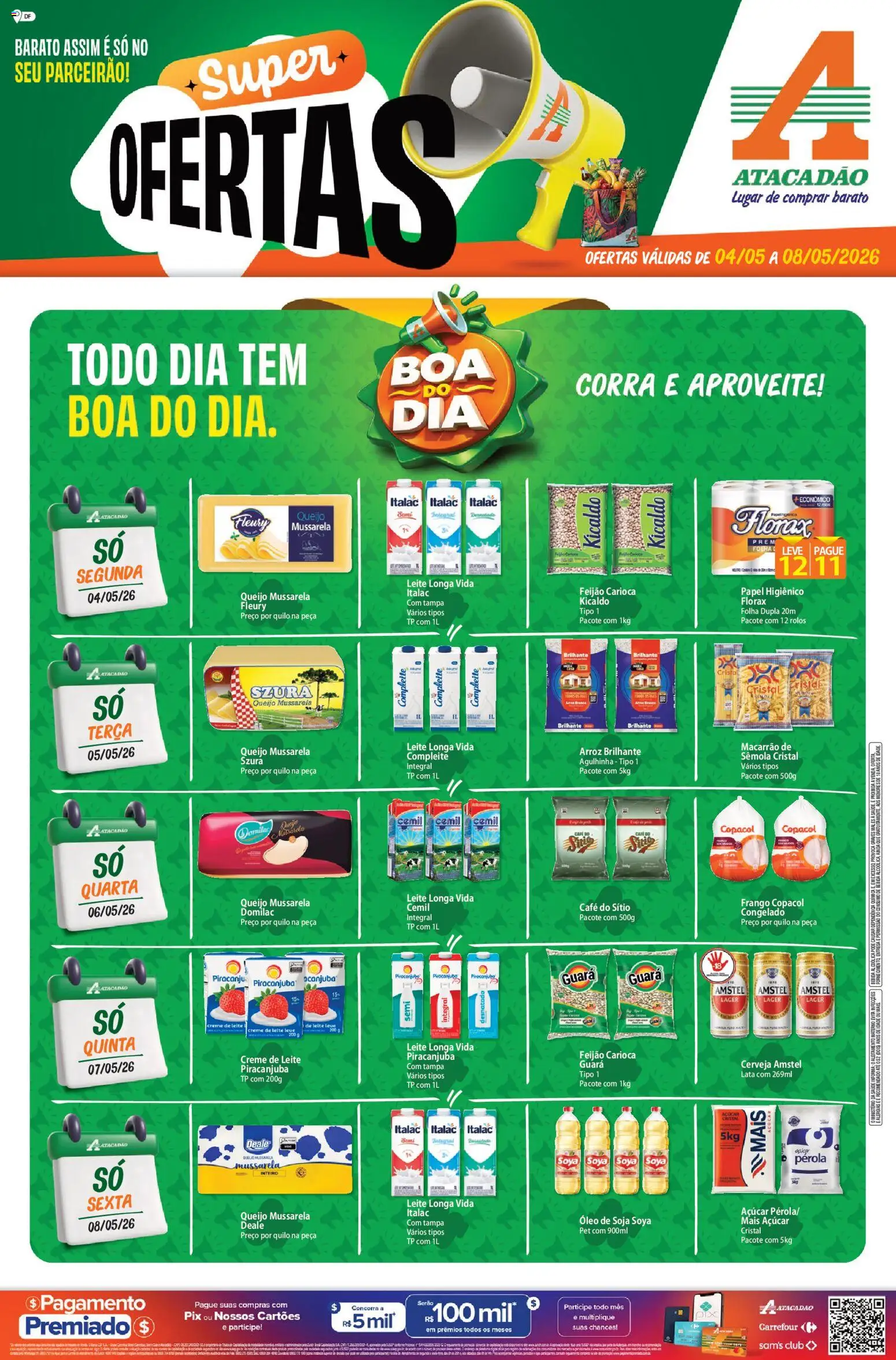 Pré-Visualização do folheto "Atacadão ofertas - DF" da loja Atacadão válido a partir de 04/05/2026
