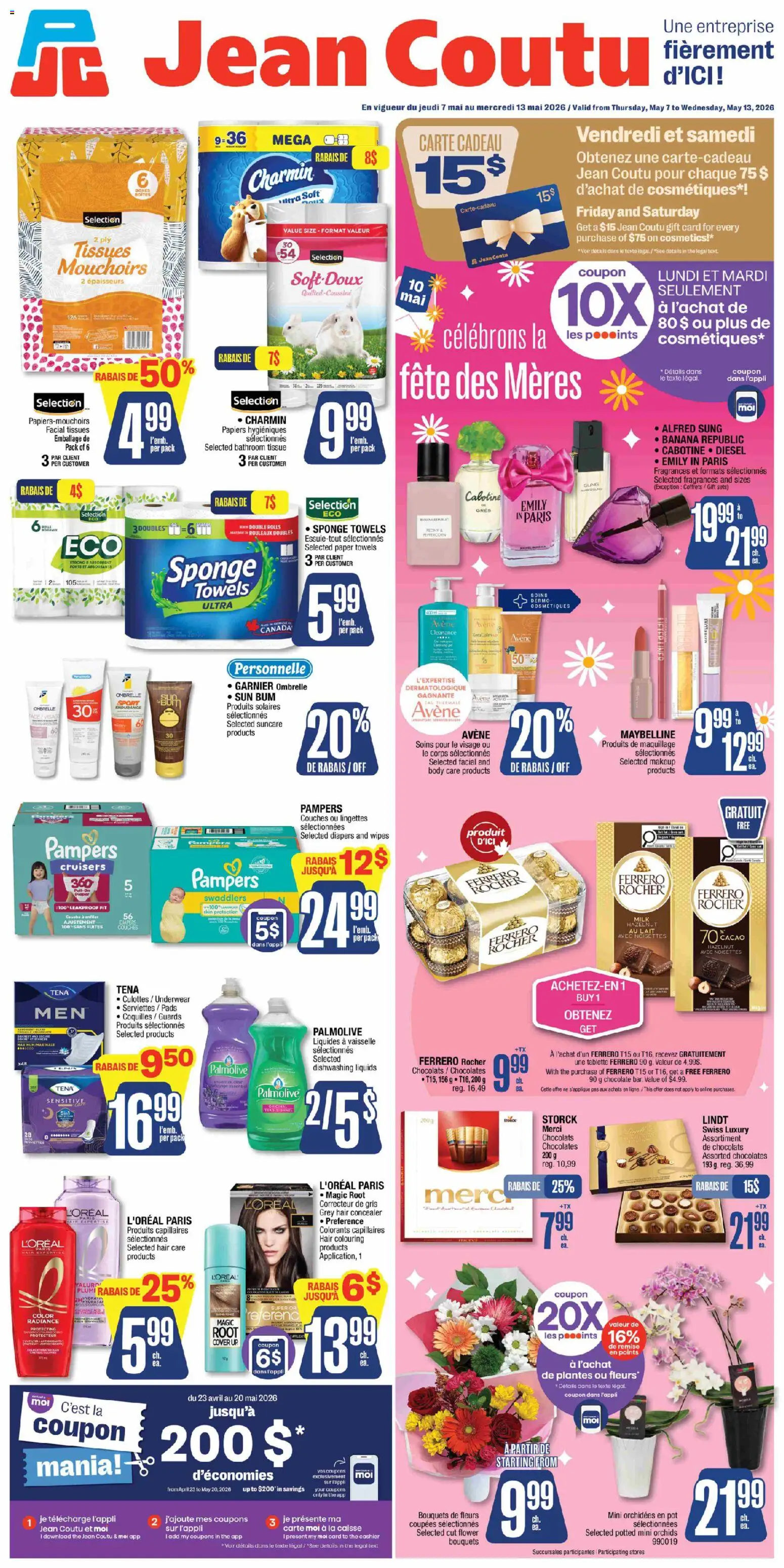 Preview of leaflet Jean Coutu circulaire from shop Jean Coutu is valid from May 07, 2026