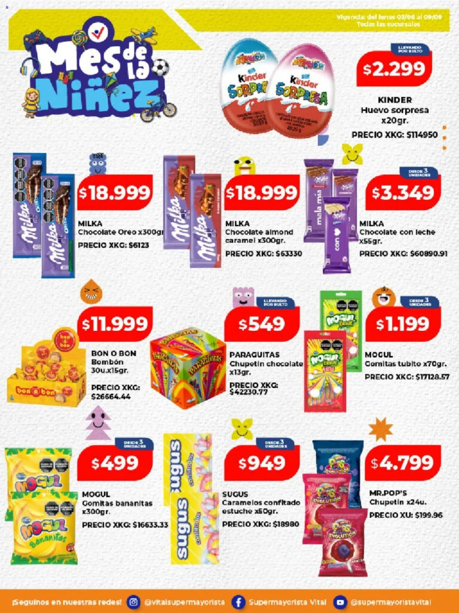 Vista previa del folleto de la tienda Vital válido desde el 03/08/2026 