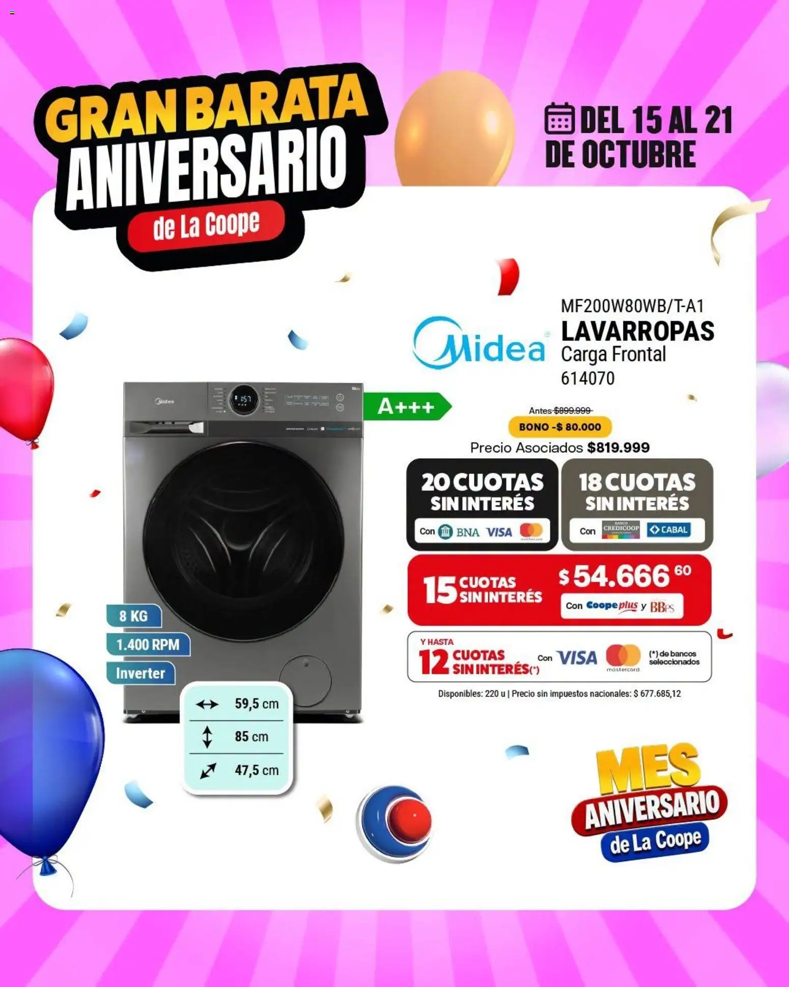 Vista previa del folleto de la tienda Cooperativa Obrera válido desde el 15/10/2026 