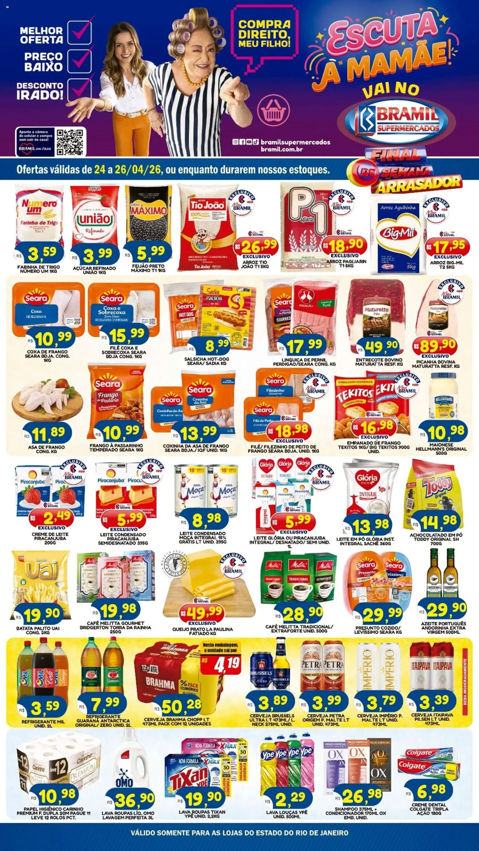 Bramil Supermercados Bramil Supermercados - Ofertas da semana (de 24/04 ...