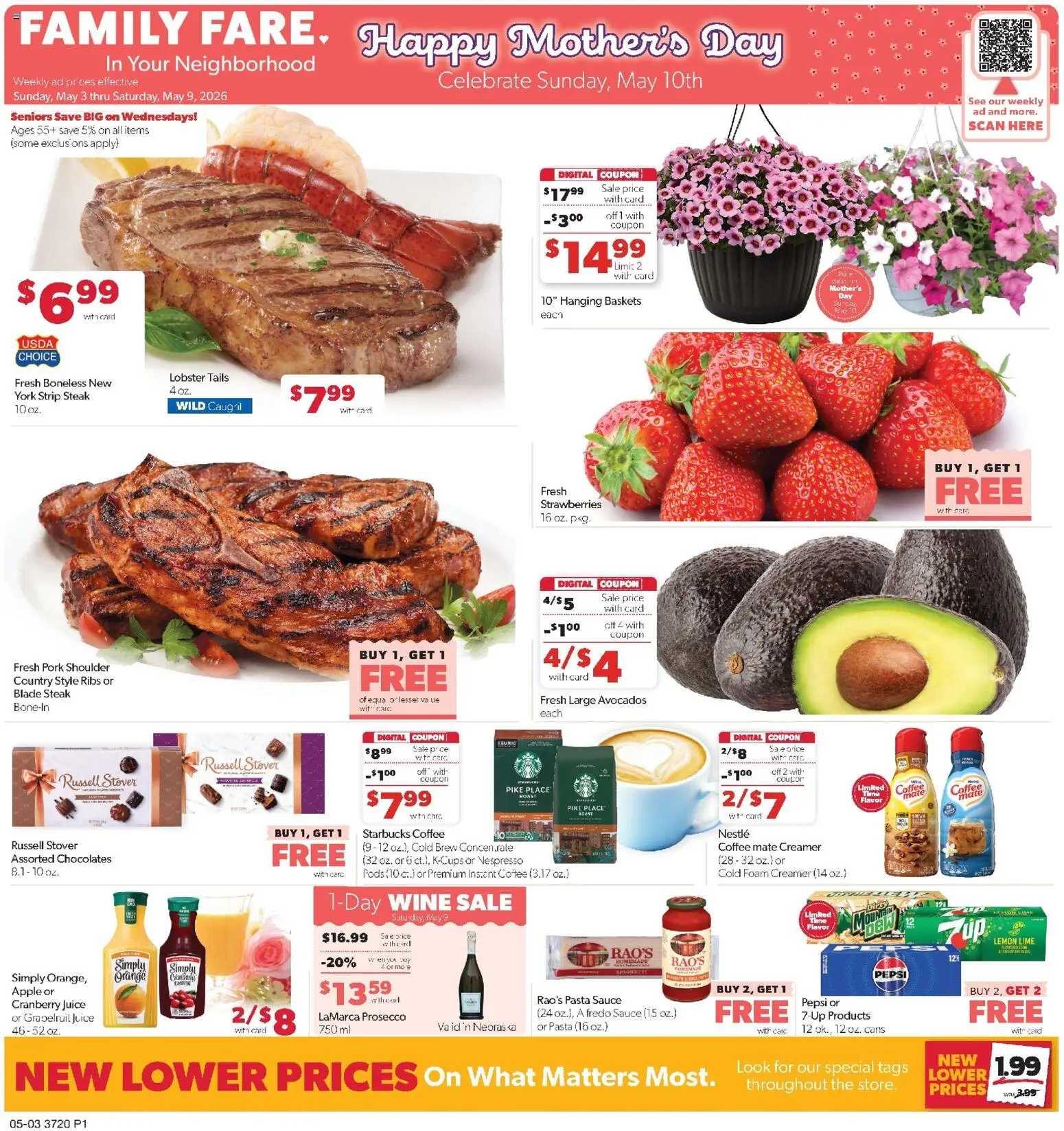 Ad Preview of Family Fare Family Fare Weekly Ad - NE from 05/03/2026