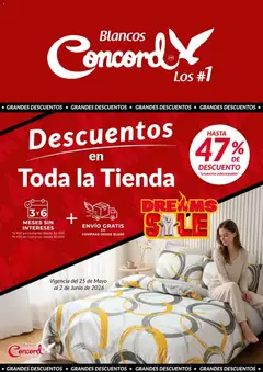 Vista previa las ofertas de la tienda Colchas Concord - Colchas Concord Dreams Sale desde el 25/05/2026 