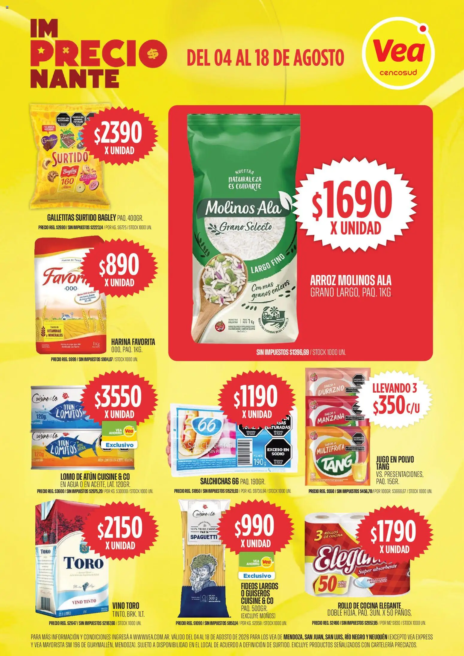 Vista previa del folleto de la tienda Vea válido desde el 04/08/2026 
