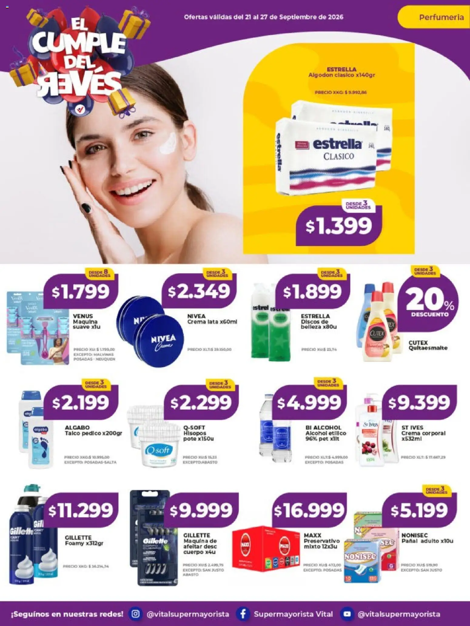 Vista previa del folleto de la tienda Vital válido desde el 21/09/2026 