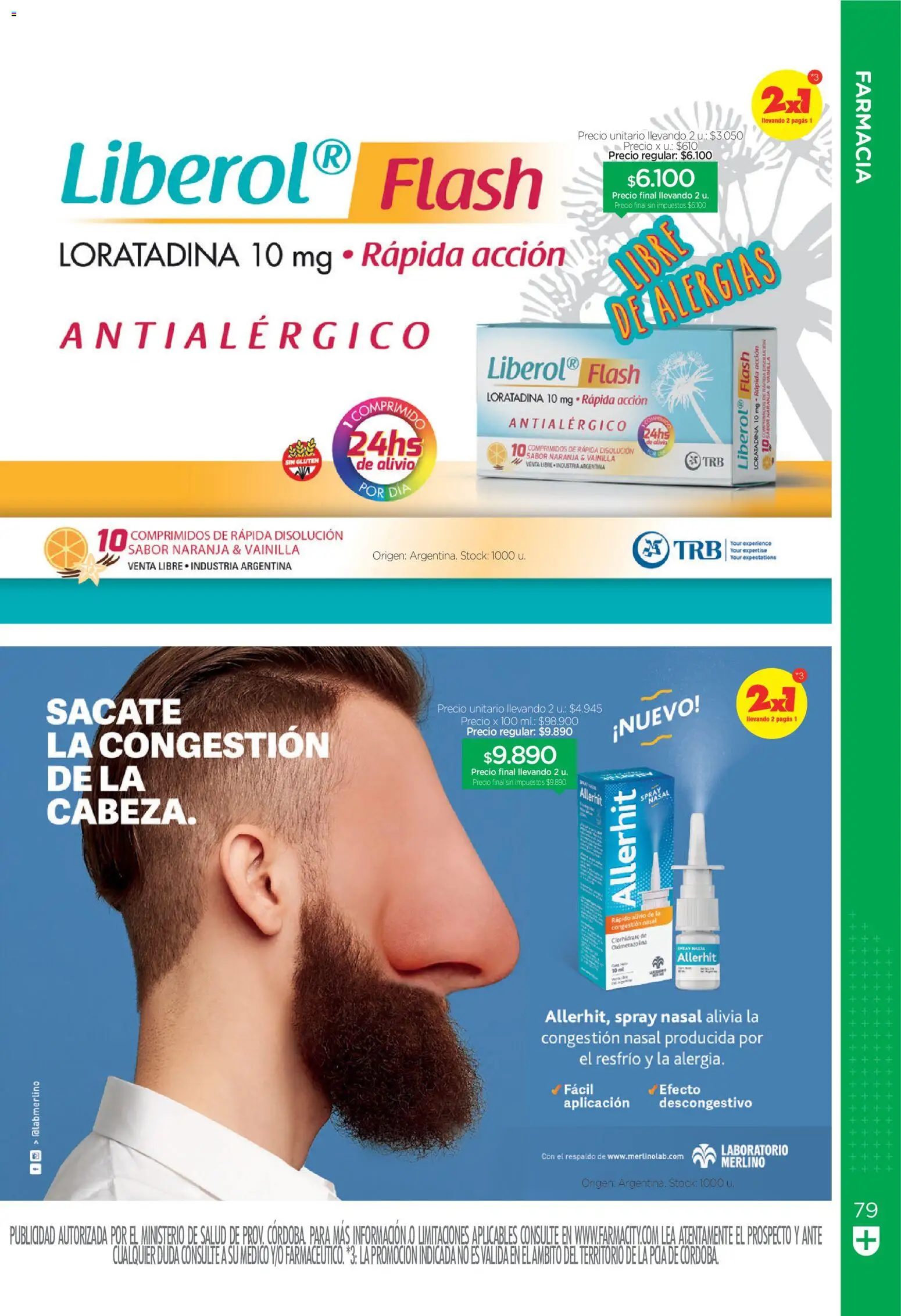Vista previa del folleto de la tienda Farmacity válido desde el 01/10/2026 