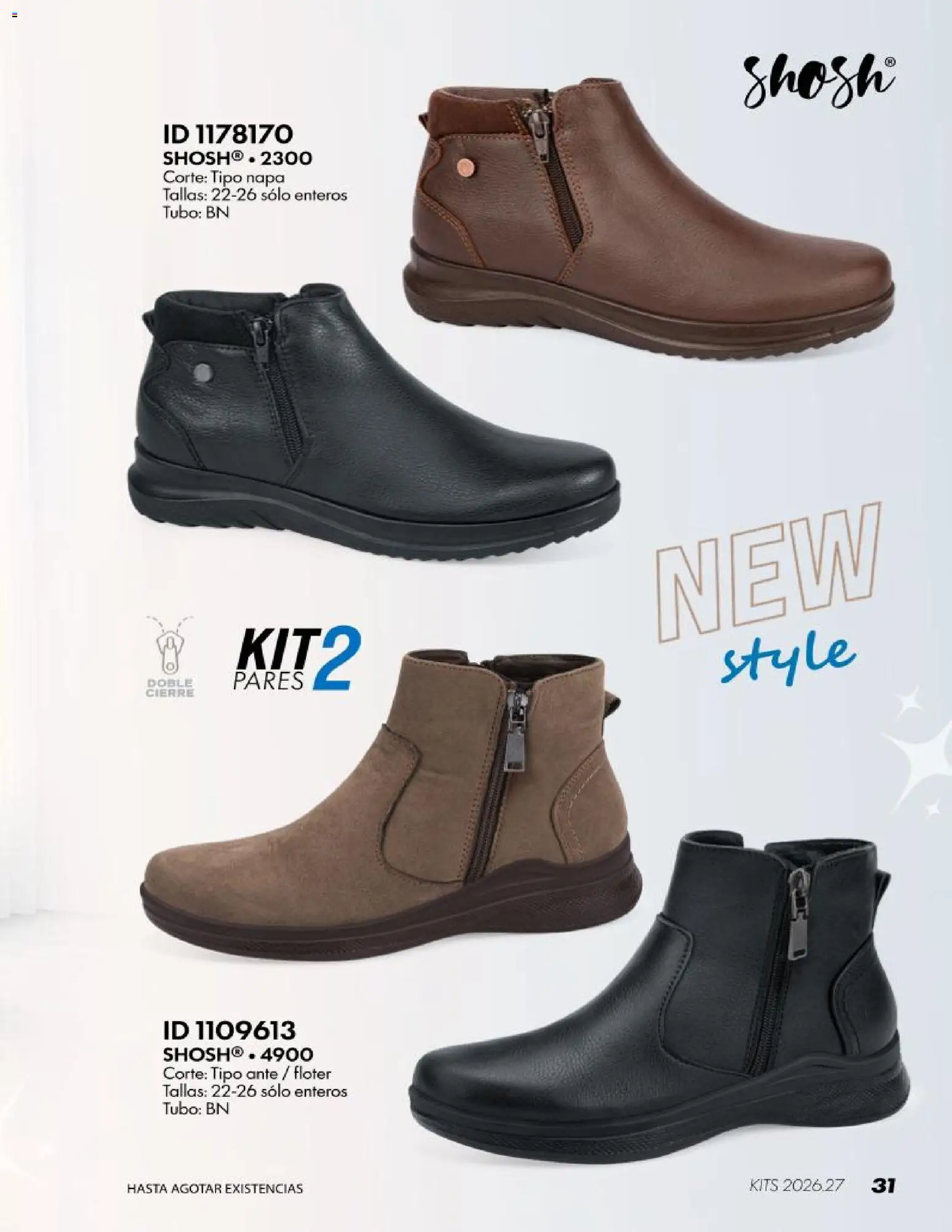 Vista previa las ofertas de la tienda Price Shoes - Price Shoes catálogo Kit´s desde el 20/10/2026 