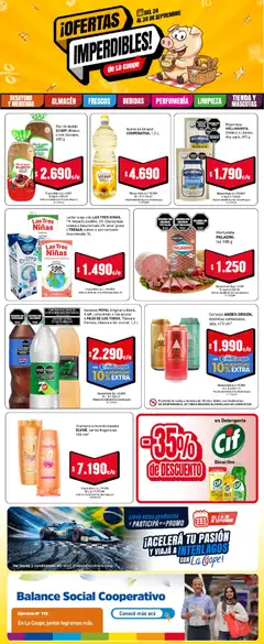 Vista previa del folleto de la tienda Cooperativa Obrera válido desde el 24/09/2026 