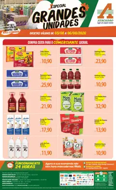 Pré-Visualização do folheto "Atacadão ofertas - AM" da loja Atacadão válido a partir de 03/08/2026