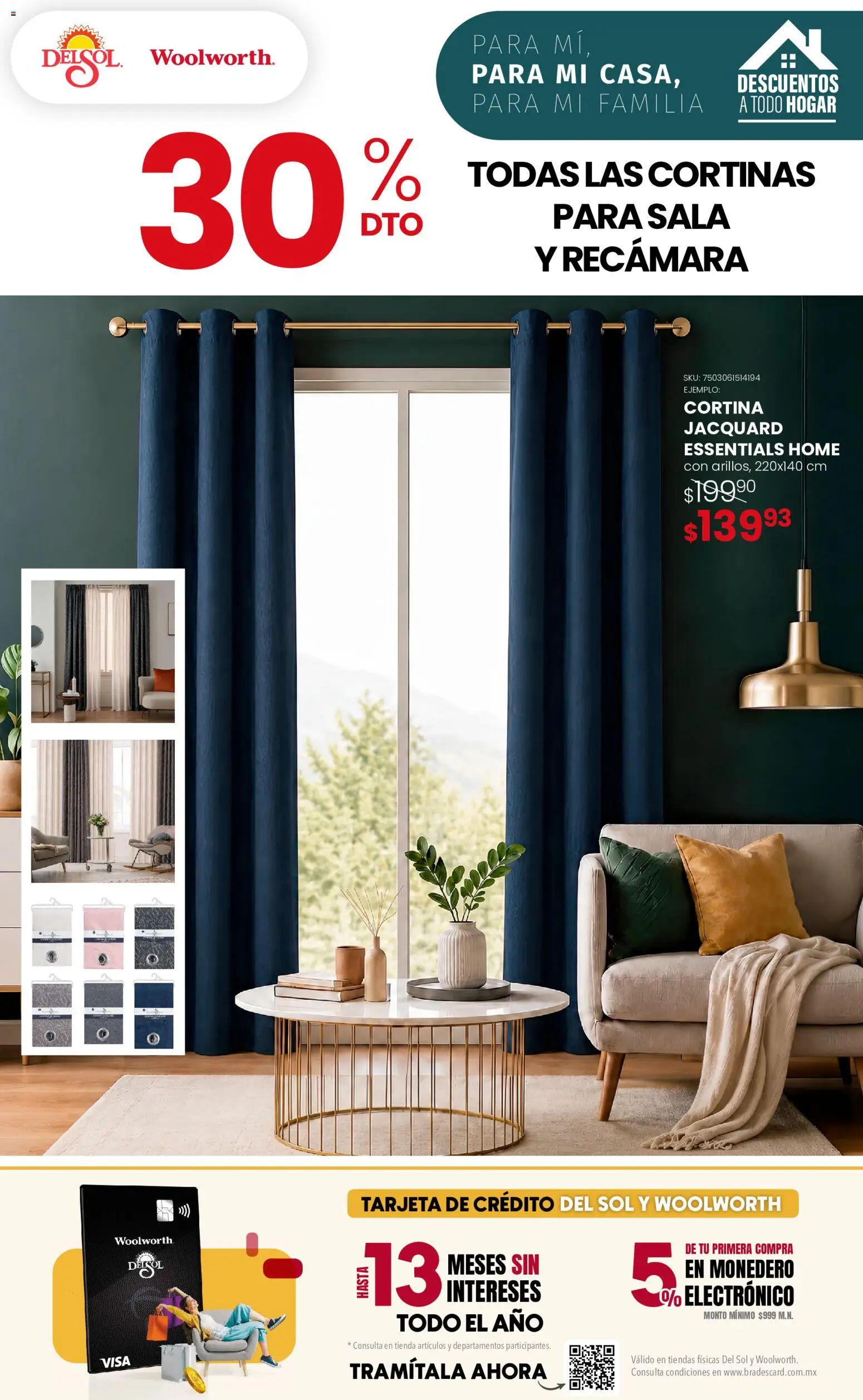 Vista previa las ofertas de la tienda Del Sol y Woolworth - Del Sol y Woolworth catálogo desde el 27/08/2026 