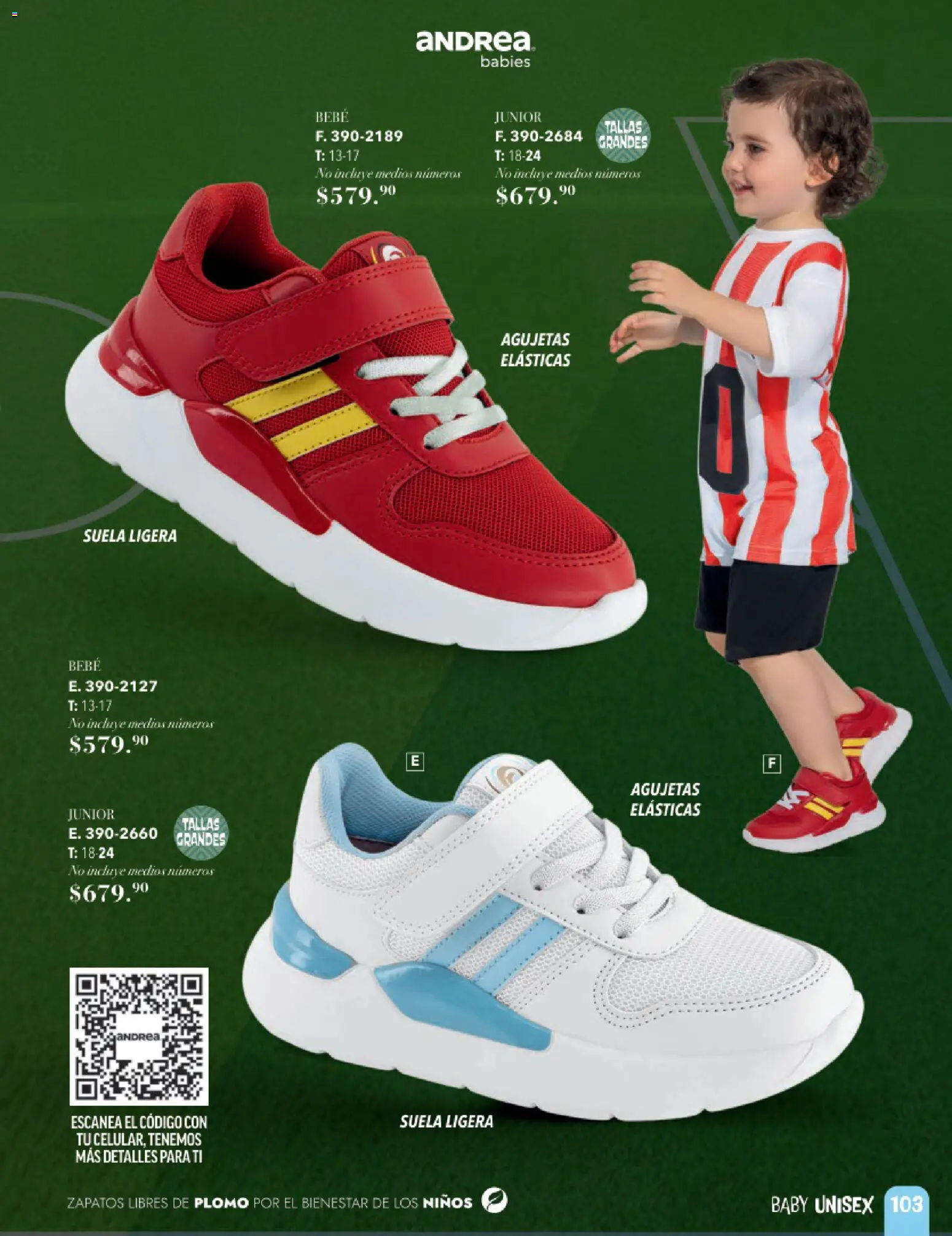 Vista previa las ofertas de la tienda Andrea - Andrea catálogo Infantil Baby desde el 24/05/2026 - Zapatos
