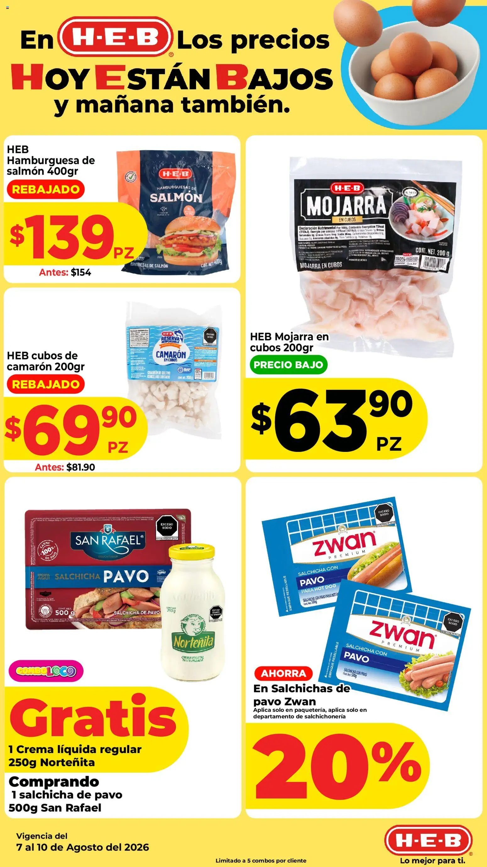 Vista previa las ofertas de la tienda H-E-B - H-E-B folleto desde el 07/08/2026 