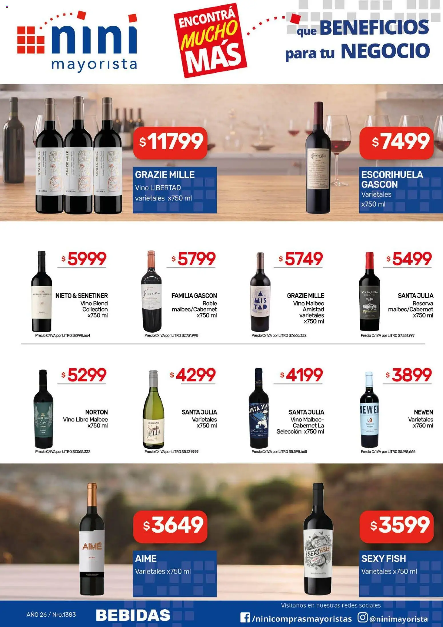 Vista previa del folleto de la tienda NINI Mayorista válido desde el 26/10/2026 