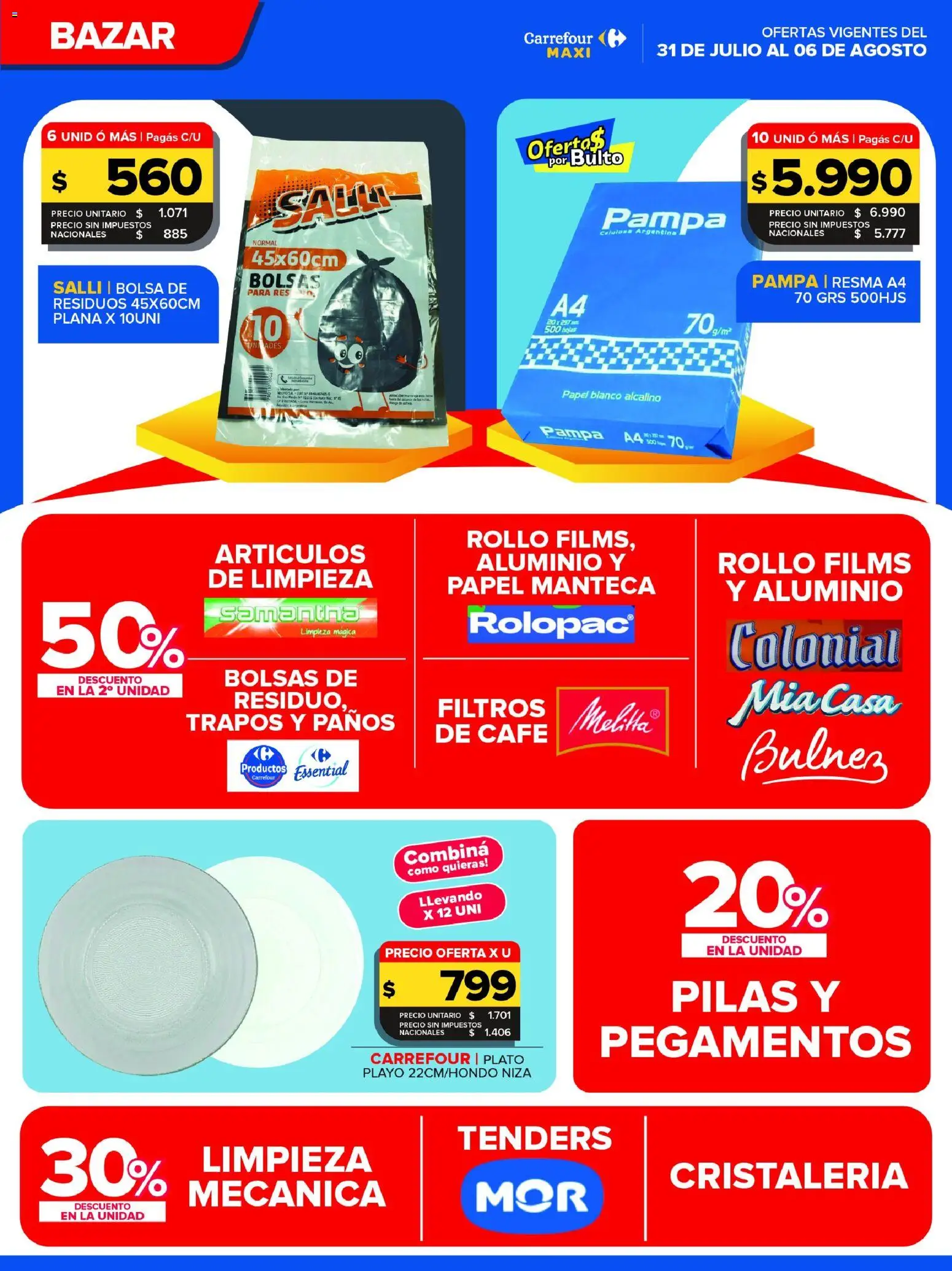 Vista previa del folleto de la tienda Carrefour Maxi válido desde el 31/07/2026 