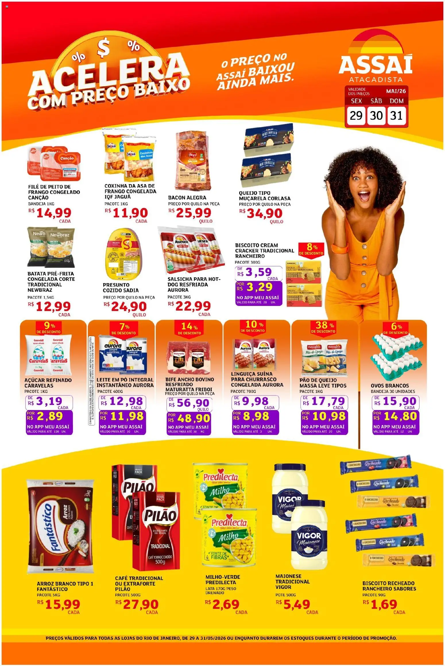 Pré-Visualização do folheto "Assaí Atacadista ofertas - RJ" da loja Assaí Atacadista válido a partir de 29/05/2026