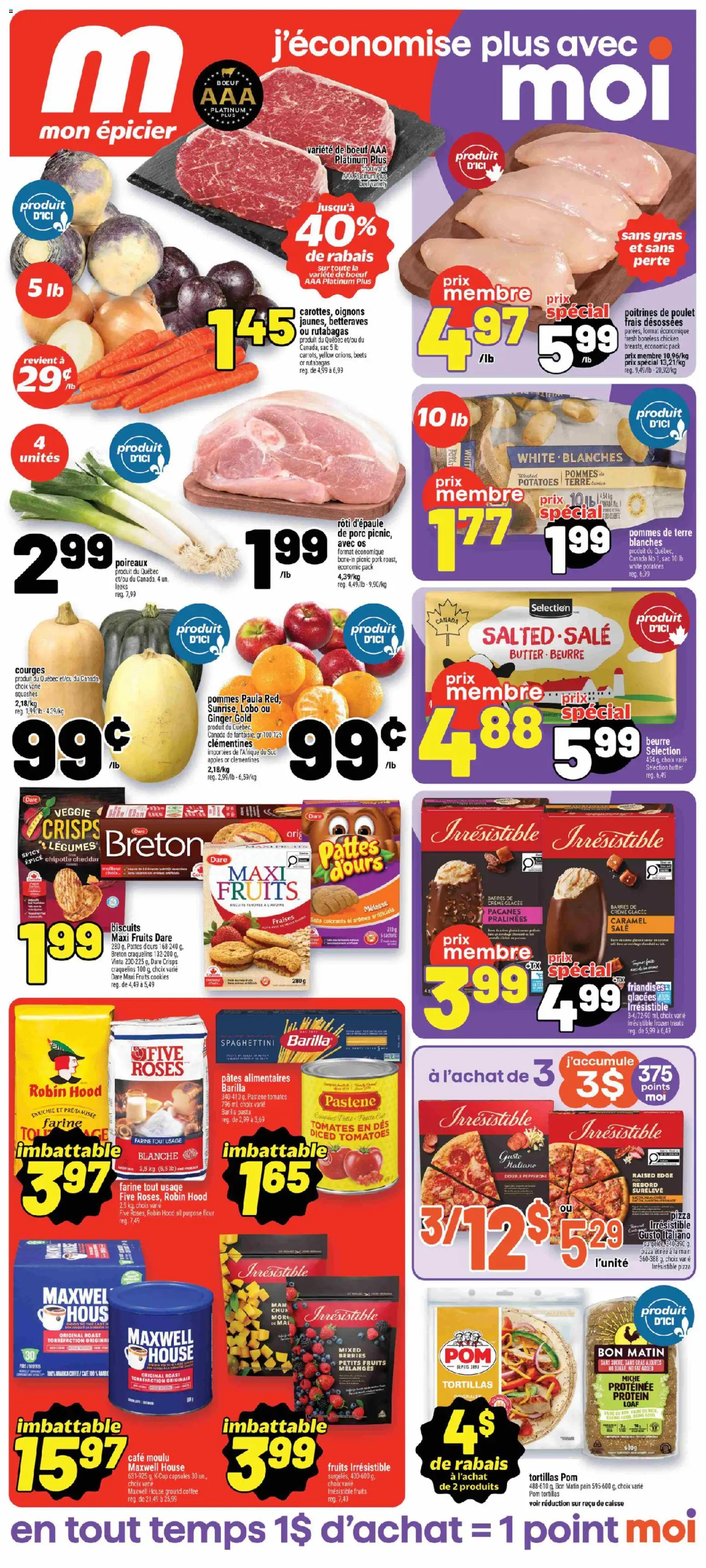 Preview of leaflet Metro circulaire from shop Metro is valid from Sep 17, 2026
