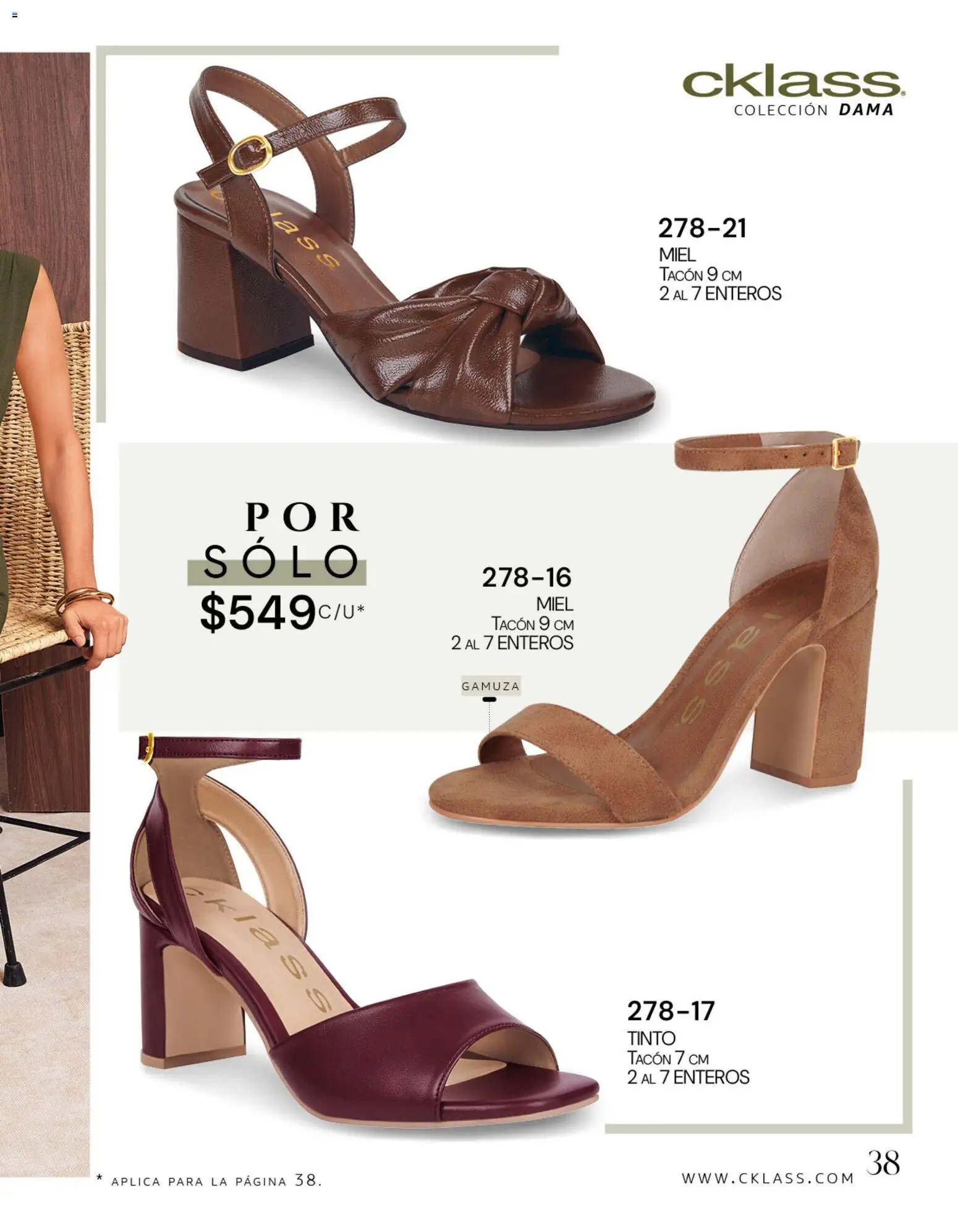 Vista previa las ofertas de la tienda Cklass - Cklass catálogo Dama calzado desde el 08/07/2026 