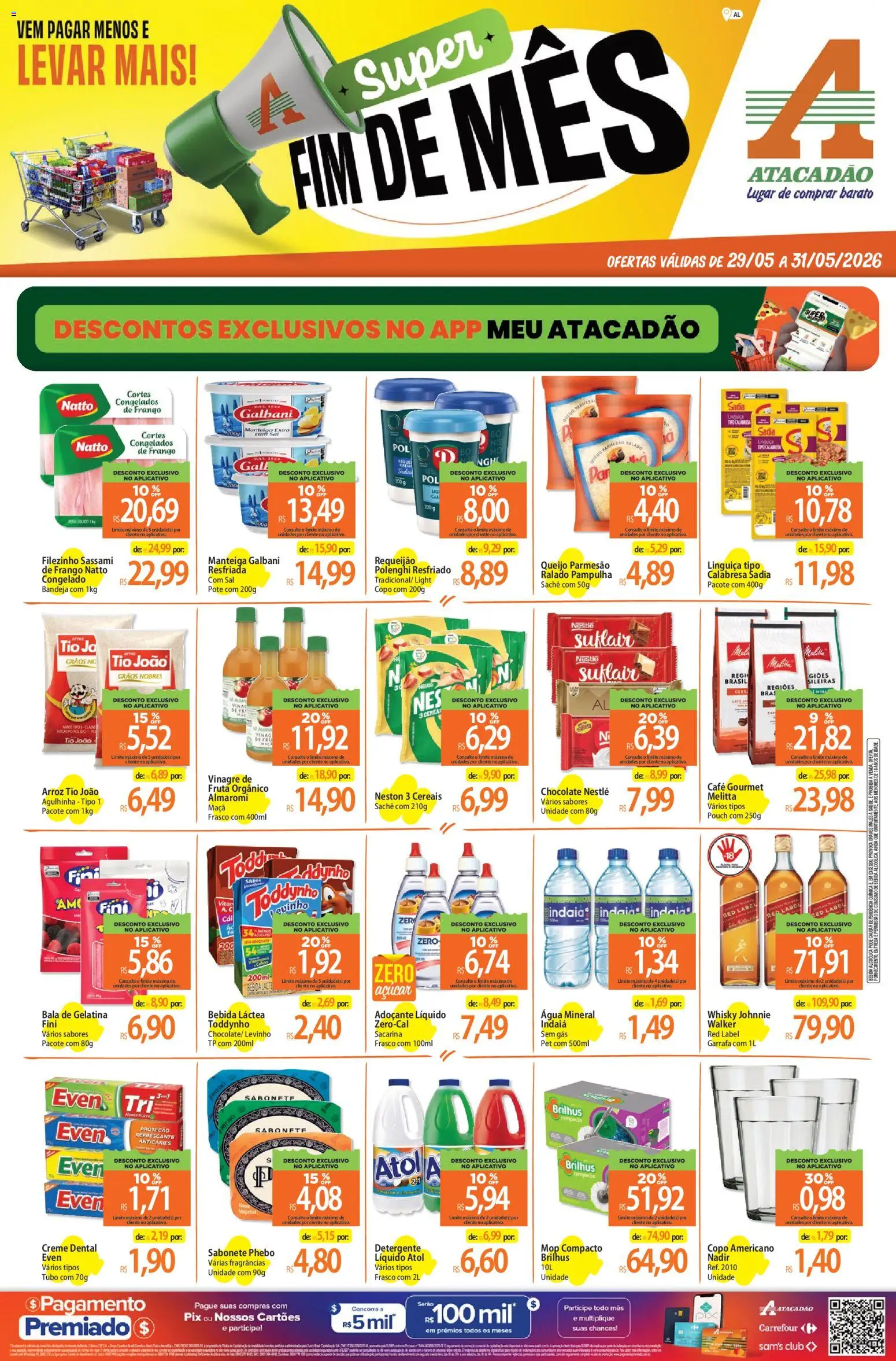 Pré-Visualização do folheto "Atacadão ofertas - AL" da loja Atacadão válido a partir de 29/05/2026