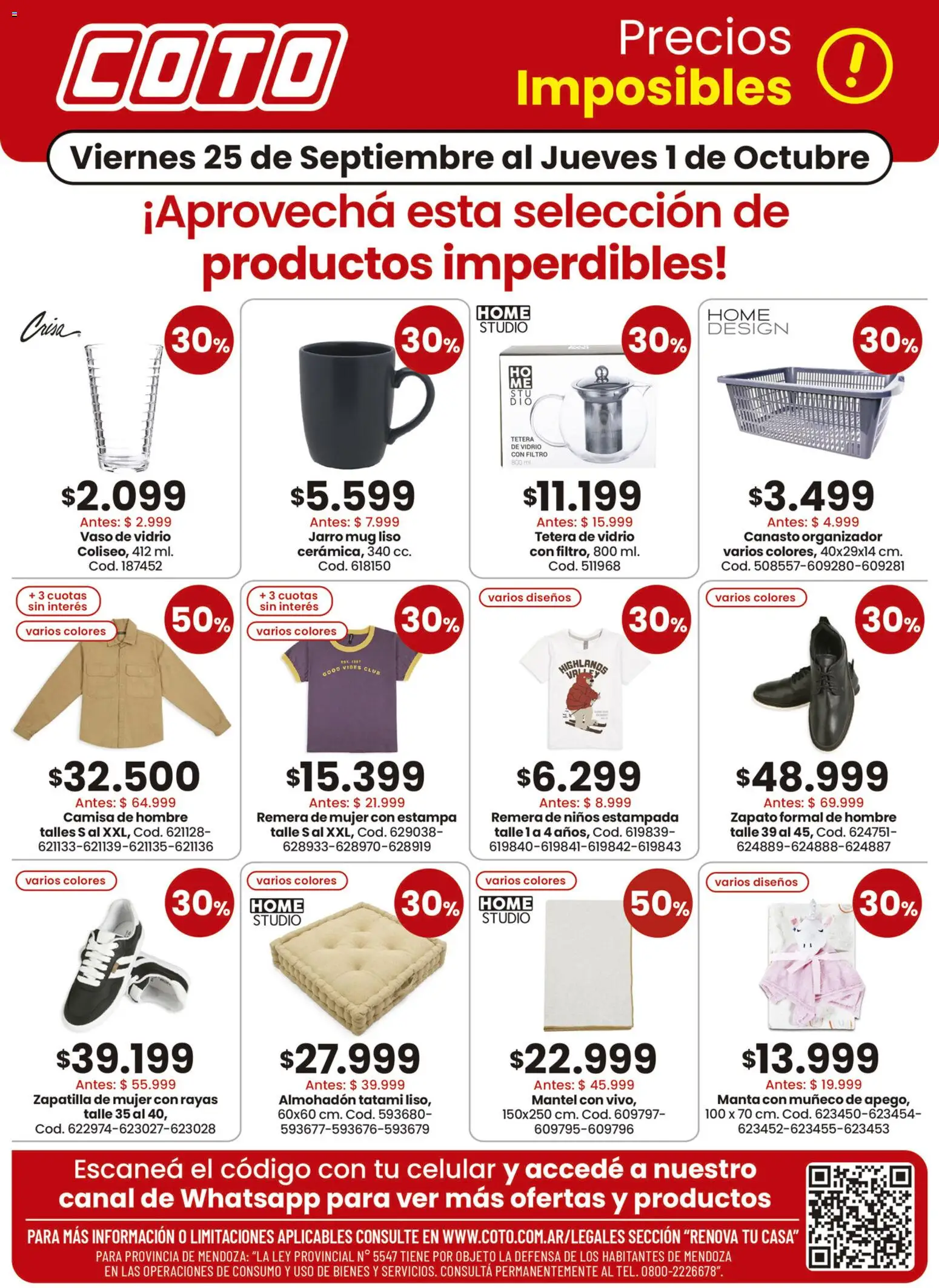 Vista previa del folleto de la tienda Coto válido desde el 25/09/2026 