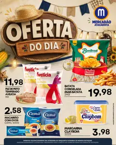 Pré-Visualização do folheto "Mercadão Atacadista ofertas do Dia" da loja Mercadão Atacadista válido a partir de 27/05/2026
