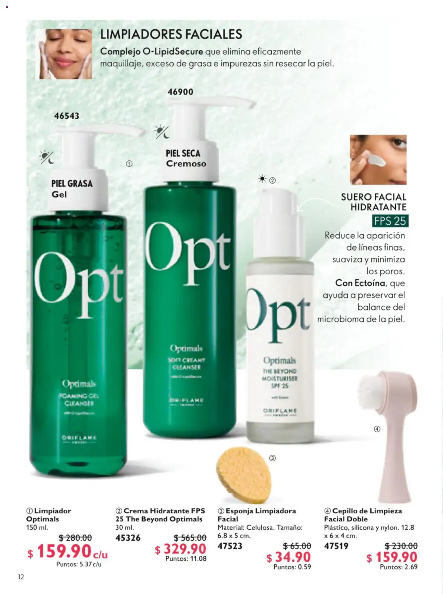 Vista previa las ofertas de la tienda Oriflame - Oriflame campaña 9 2026 desde el 20/06/2026 - Crema, Esponja, Cepillo, Limpiador
