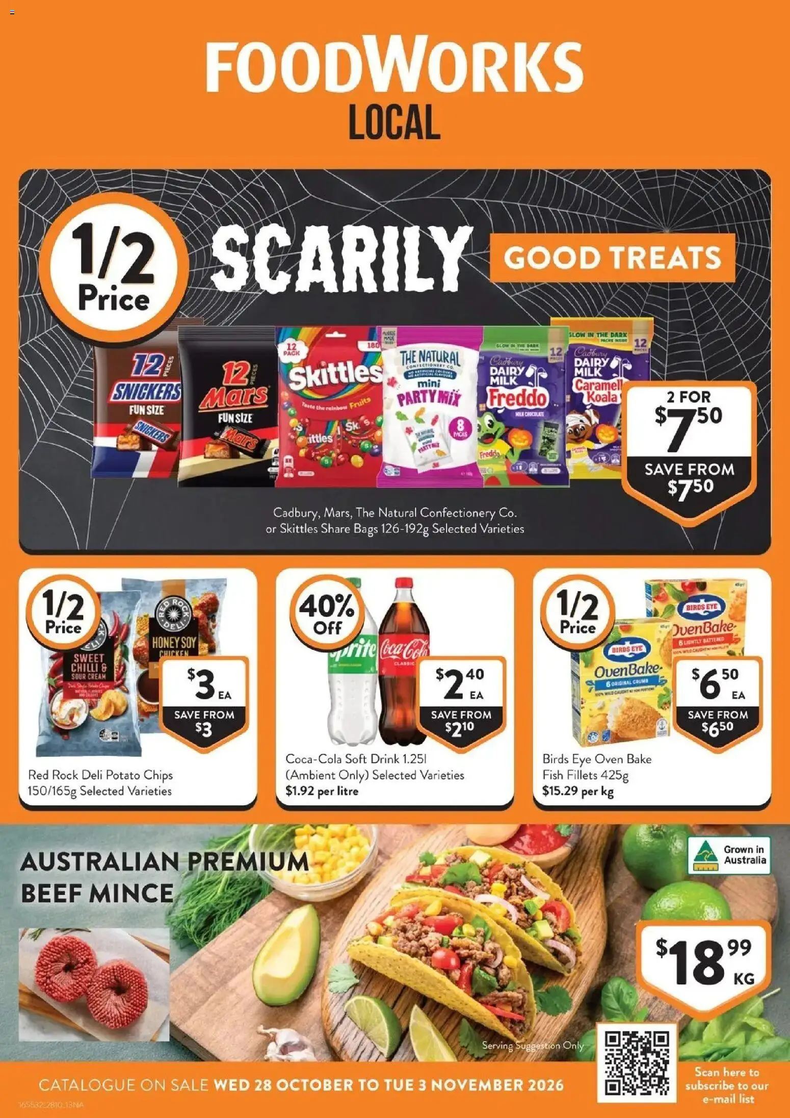 Preview of catalogue Foodworks catalogue Local NSW from shop Foodworks valid 28/10/2026