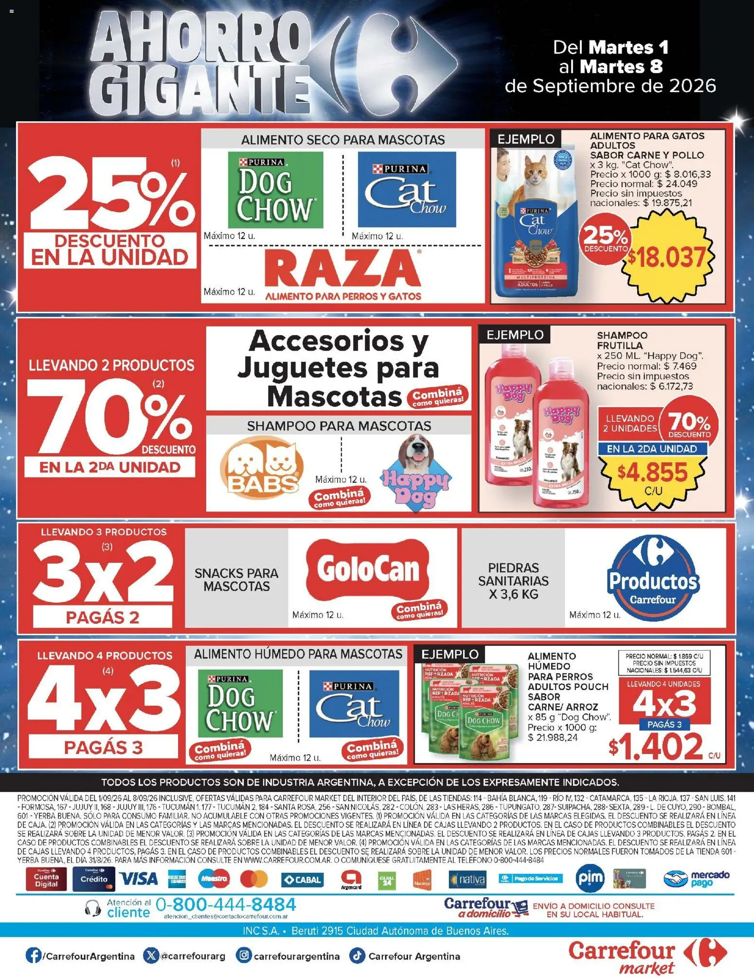 Vista previa del folleto de la tienda Carrefour Market válido desde el 01/09/2026 