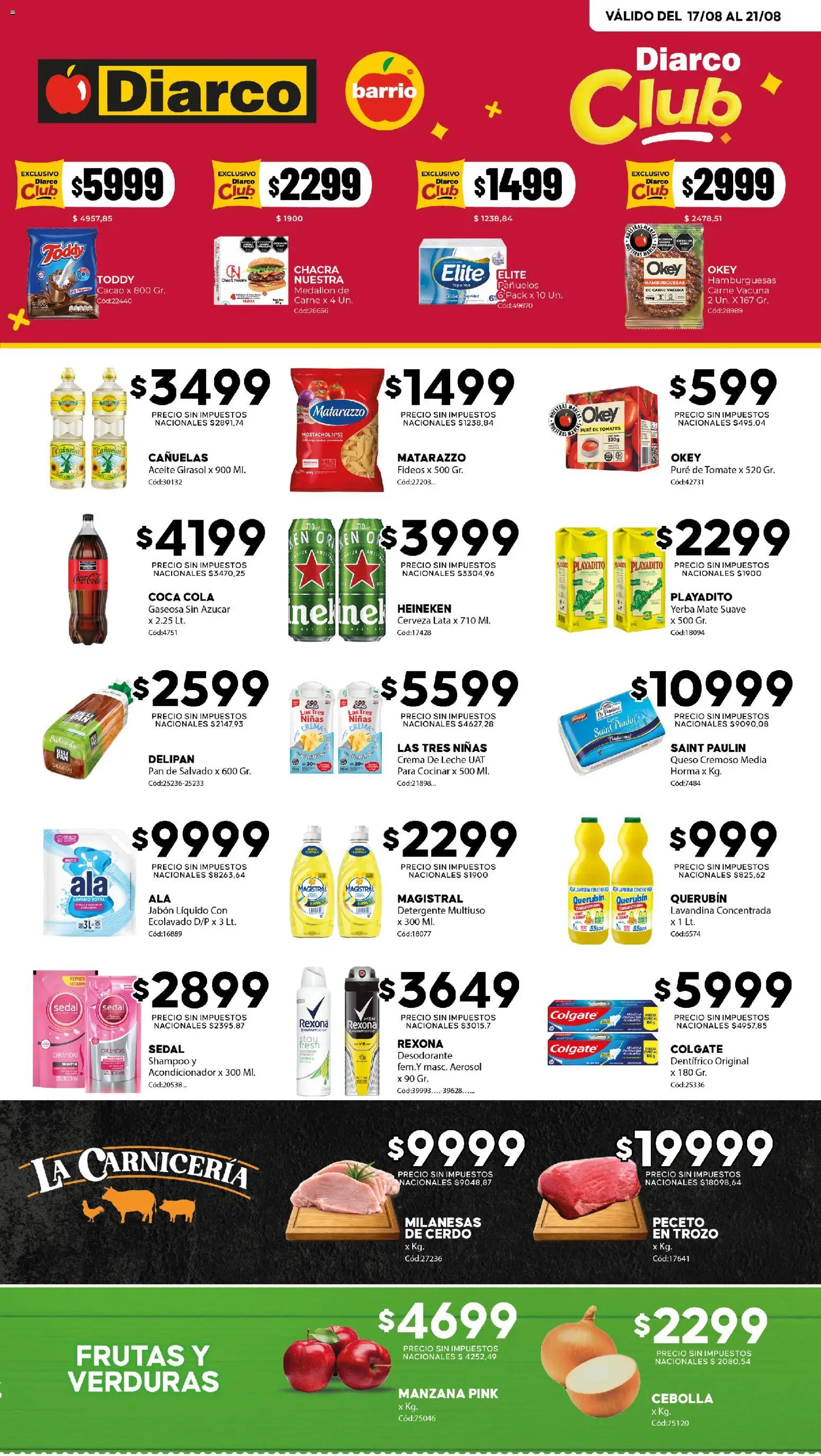 Vista previa del folleto de la tienda Diarco válido desde el 17/08/2026 