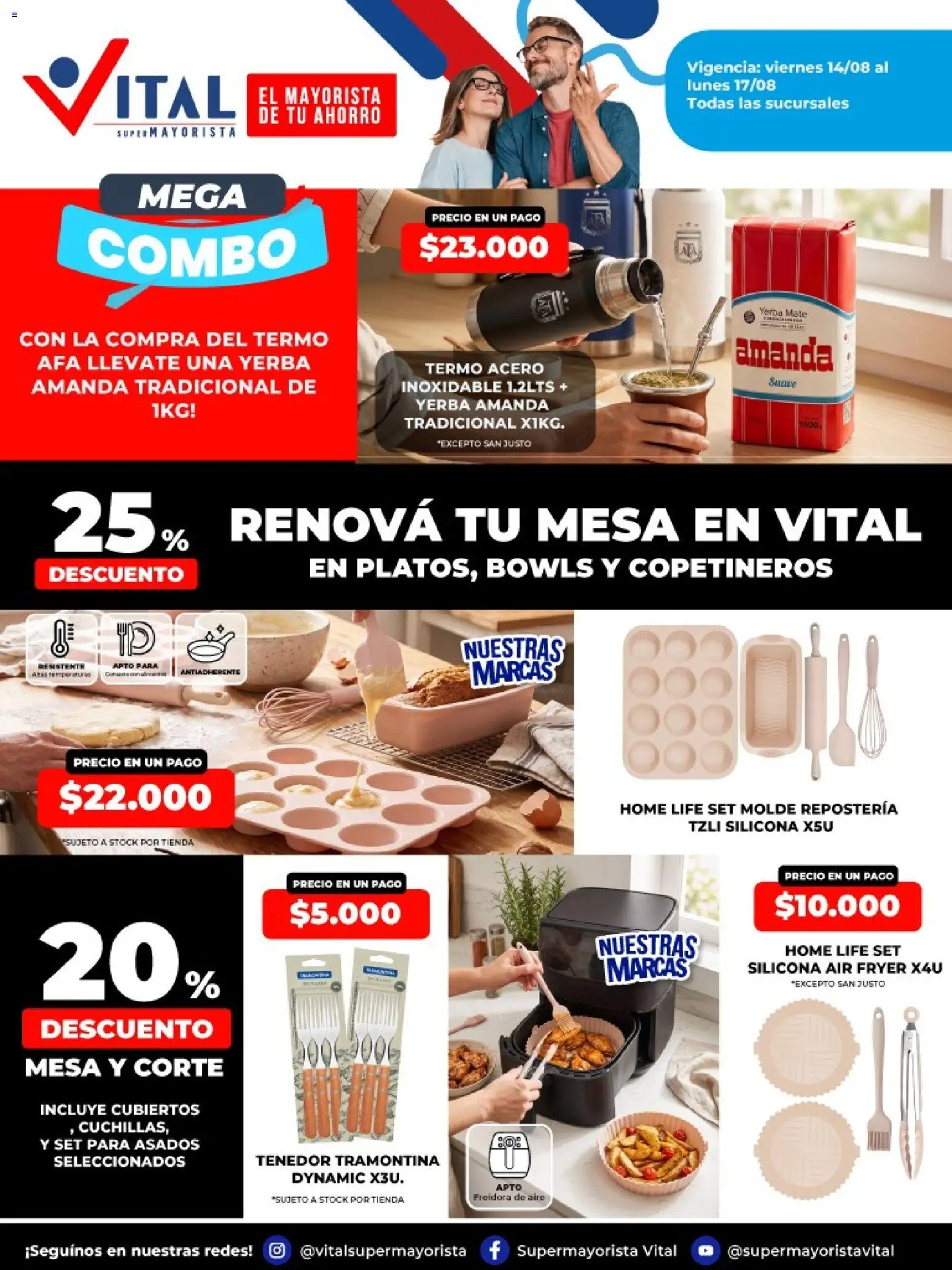 Vista previa del folleto de la tienda Vital válido desde el 14/08/2026 