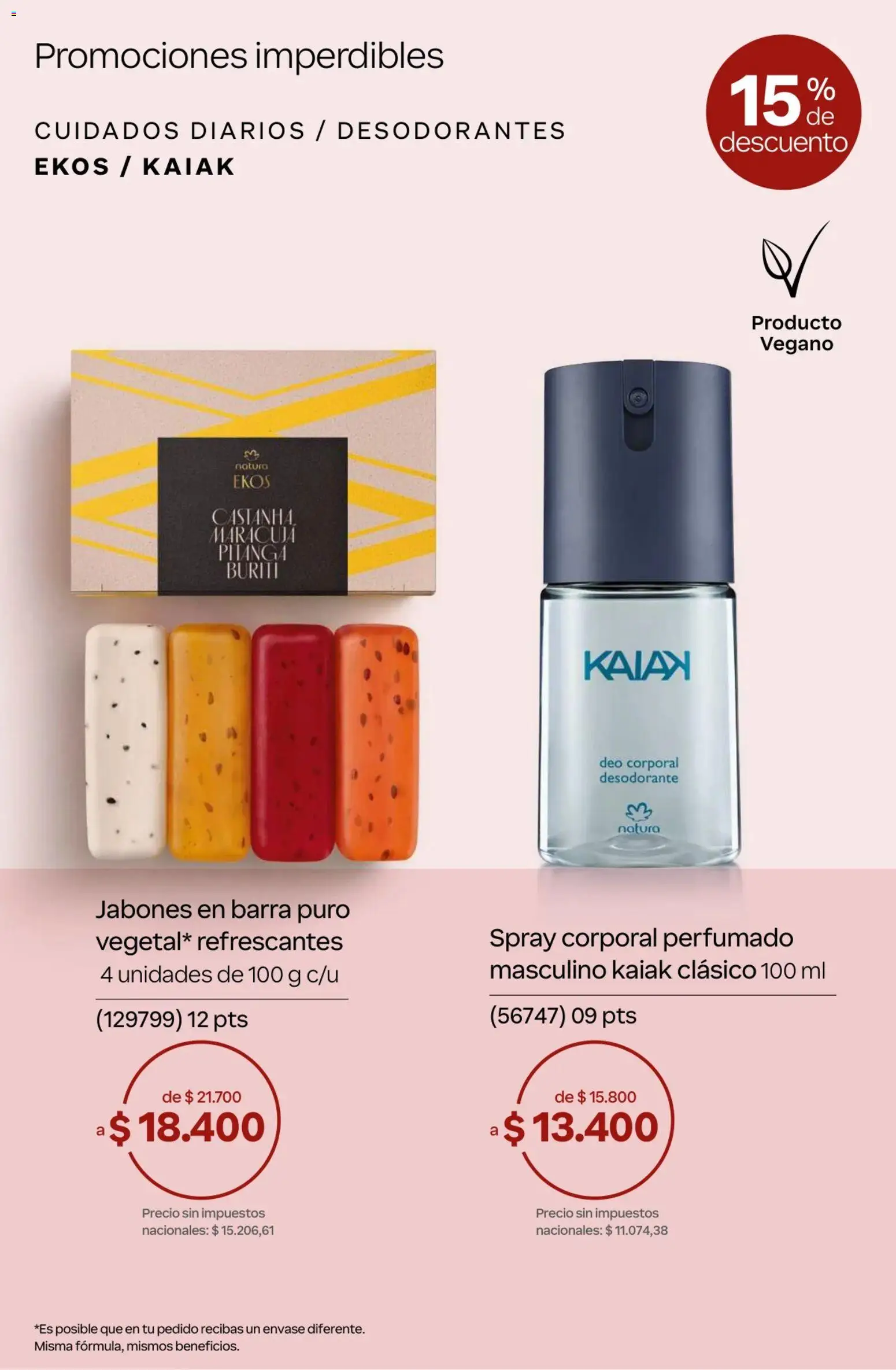 Vista previa del folleto de la tienda Natura válido desde el 22/10/2026 