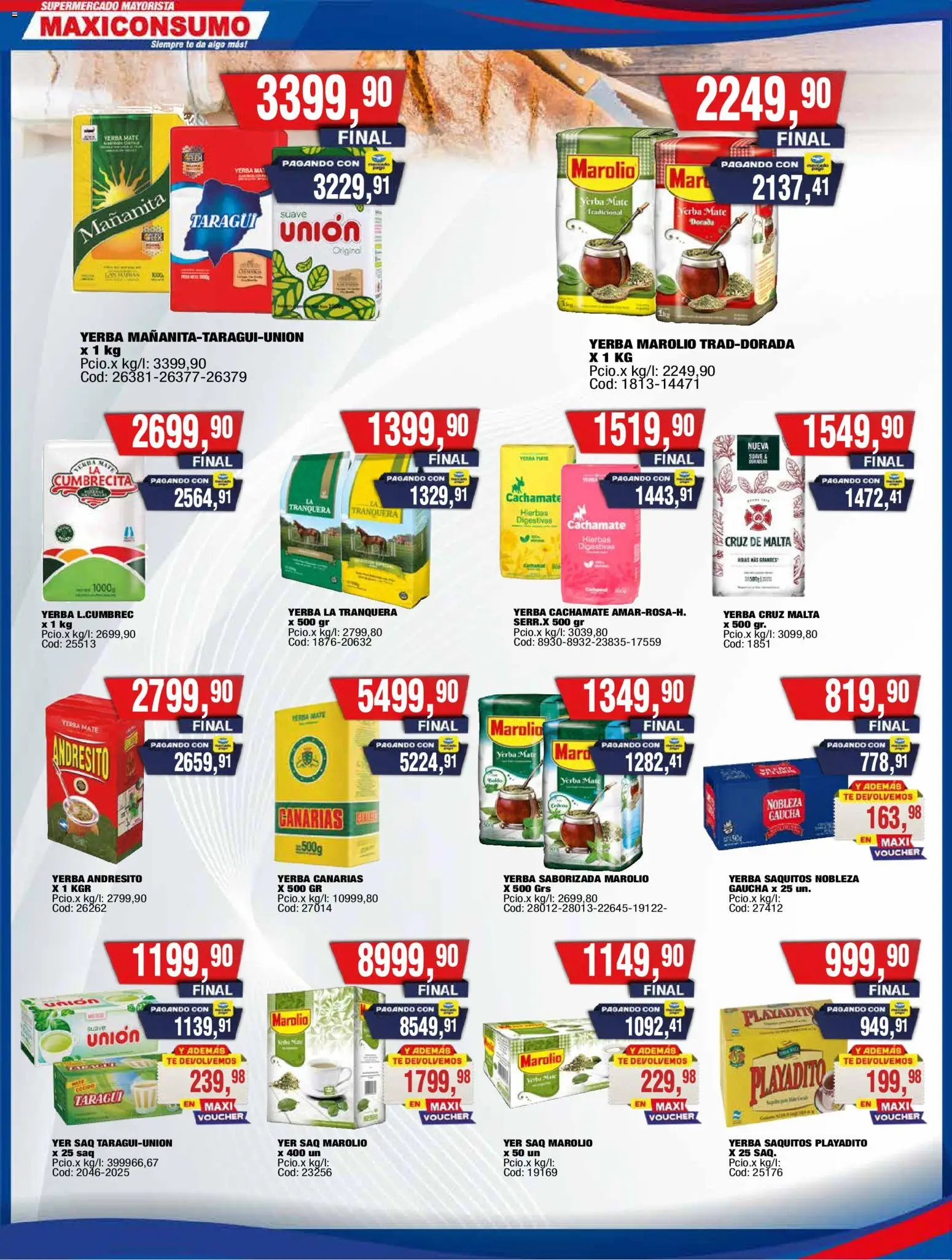 Vista previa del folleto de la tienda Maxiconsumo válido desde el 05/10/2026 