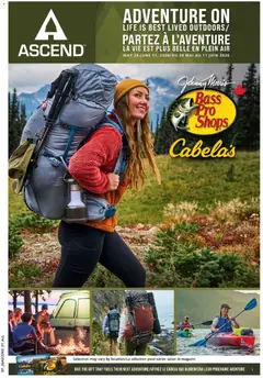 Preview of leaflet Cabelas flyer - Adventure On from shop Cabelas is valid from May 28, 2026
