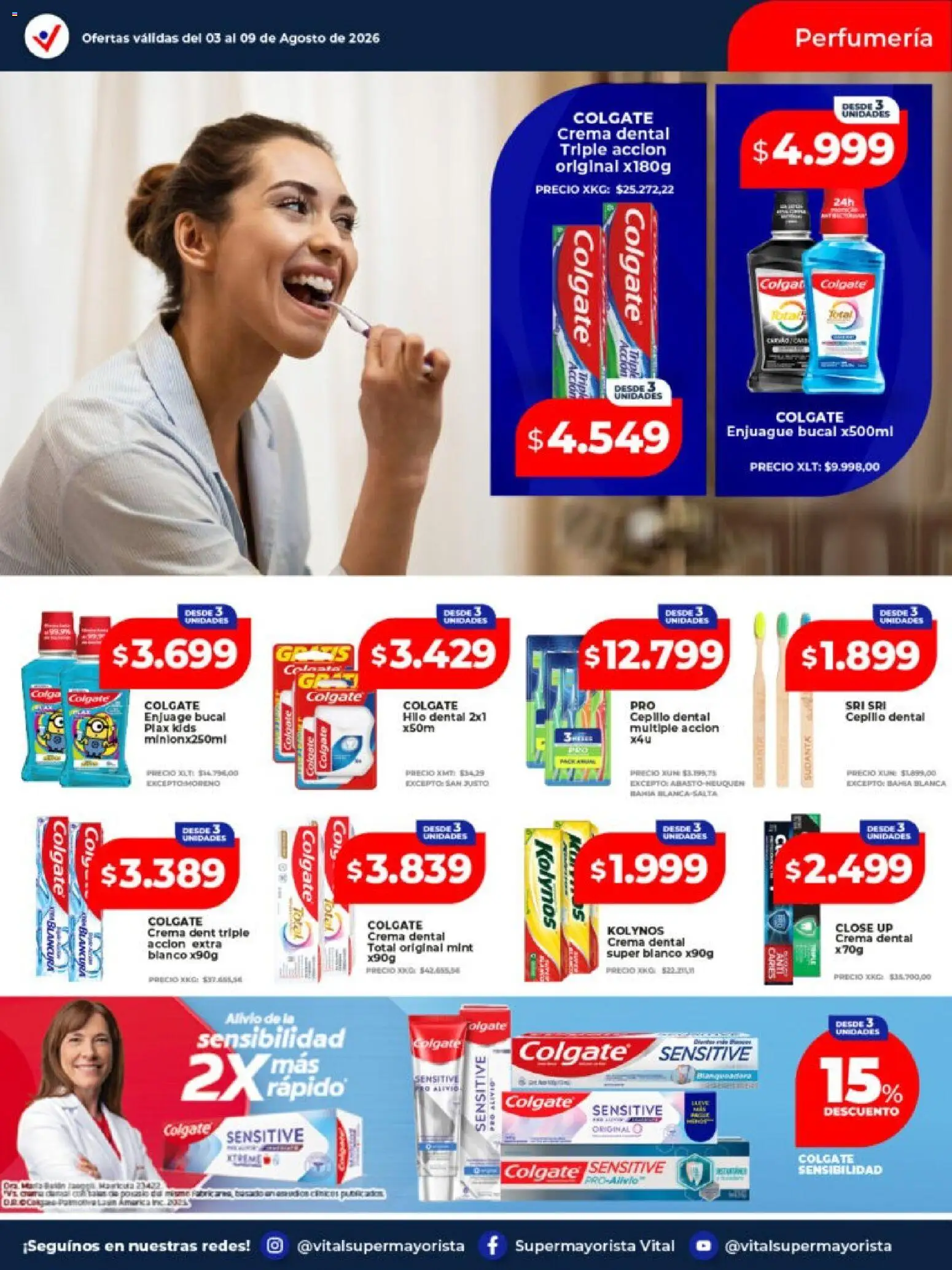 Vista previa del folleto de la tienda Vital válido desde el 03/08/2026 
