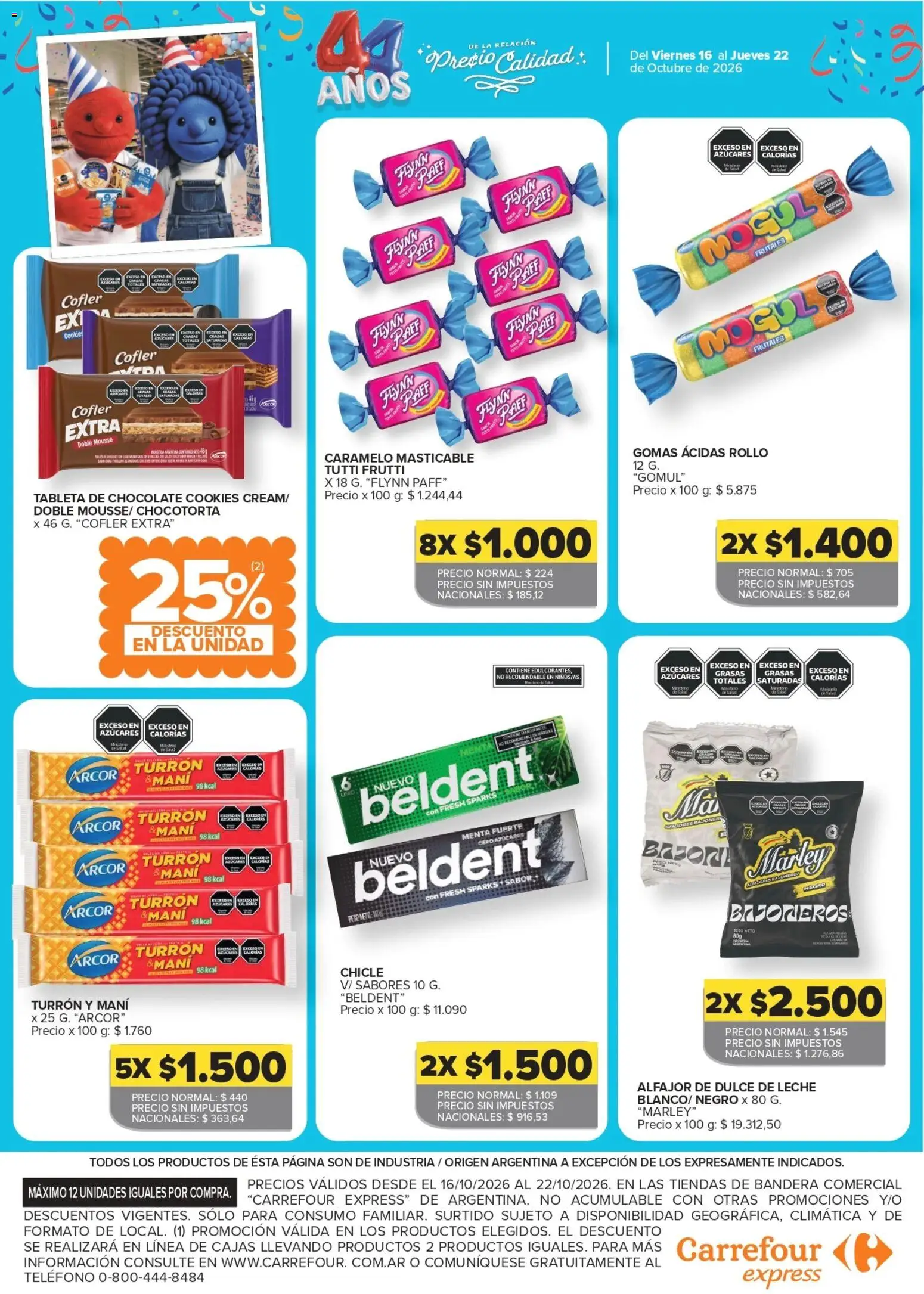 Vista previa del folleto de la tienda Carrefour Express válido desde el 16/10/2026 