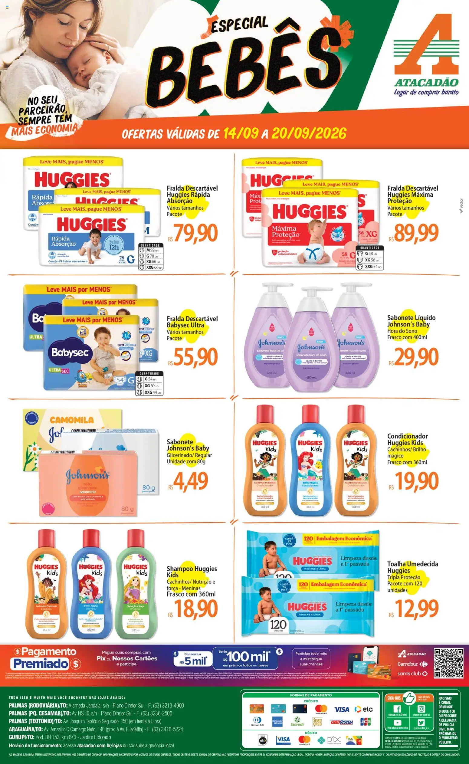 Pré-Visualização do folheto "Atacadão ofertas - TO" da loja Atacadão válido a partir de 14/09/2026