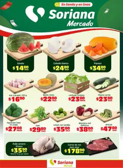 Vista previa las ofertas de la tienda Soriana - Soriana Fin de Semana Mercado: Tamaulipas desde el 15/05/2026 