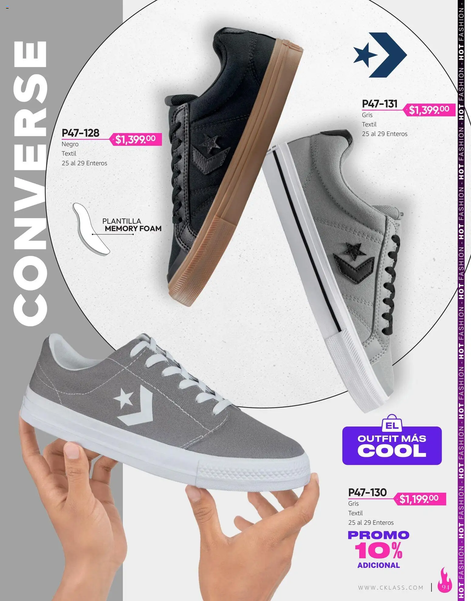 Vista previa las ofertas de la tienda Cklass - Cklass catálogo Hot Fashion Ropa desde el 03/08/2026 