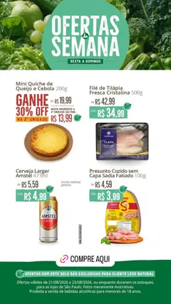 Pré-Visualização do folheto "Natural da Terra - Ofertas da semana" da loja Natural da Terra válido a partir de 21/08/2026