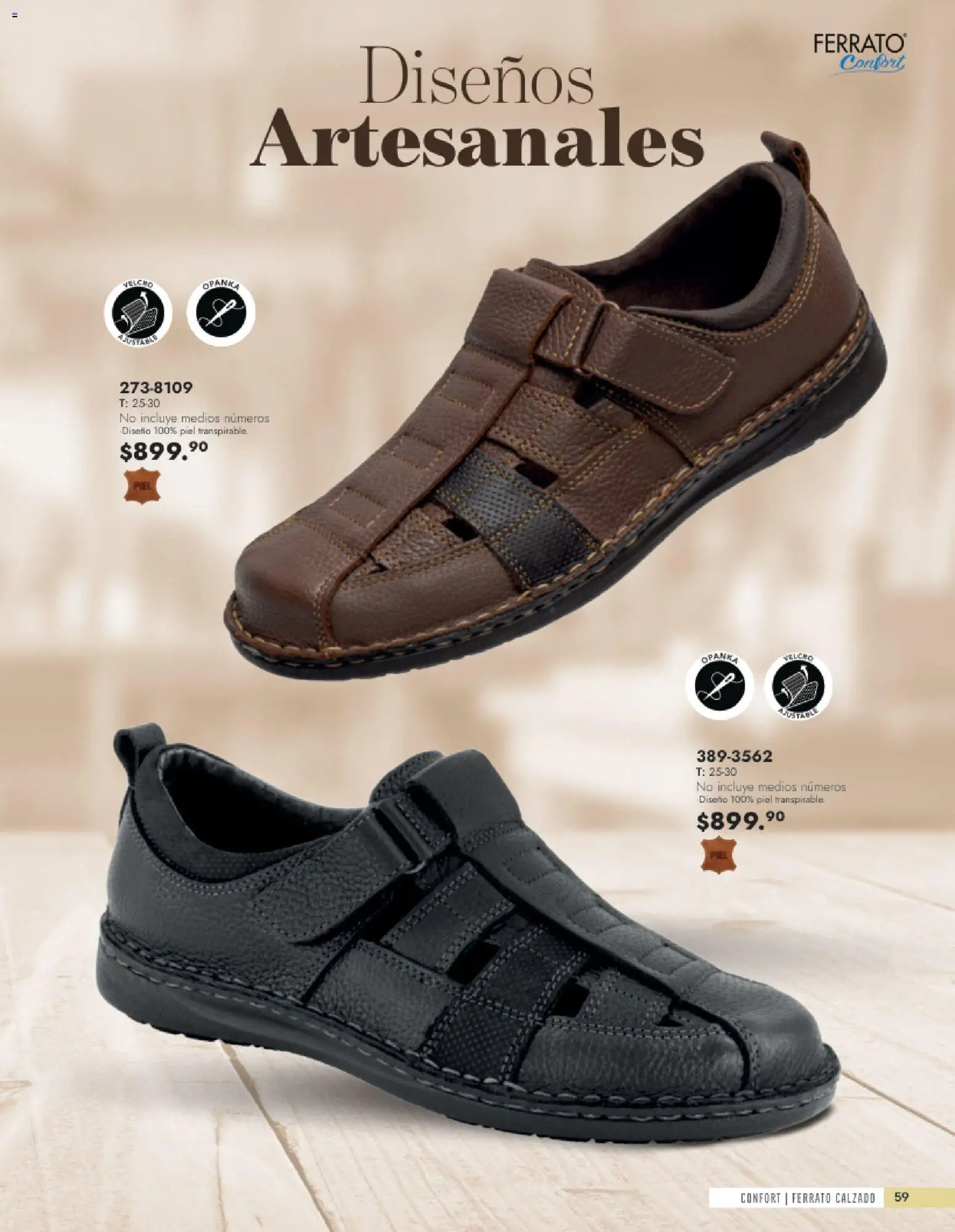Vista previa las ofertas de la tienda Andrea - Andrea catálogo Calzado Caballero desde el 24/05/2026 