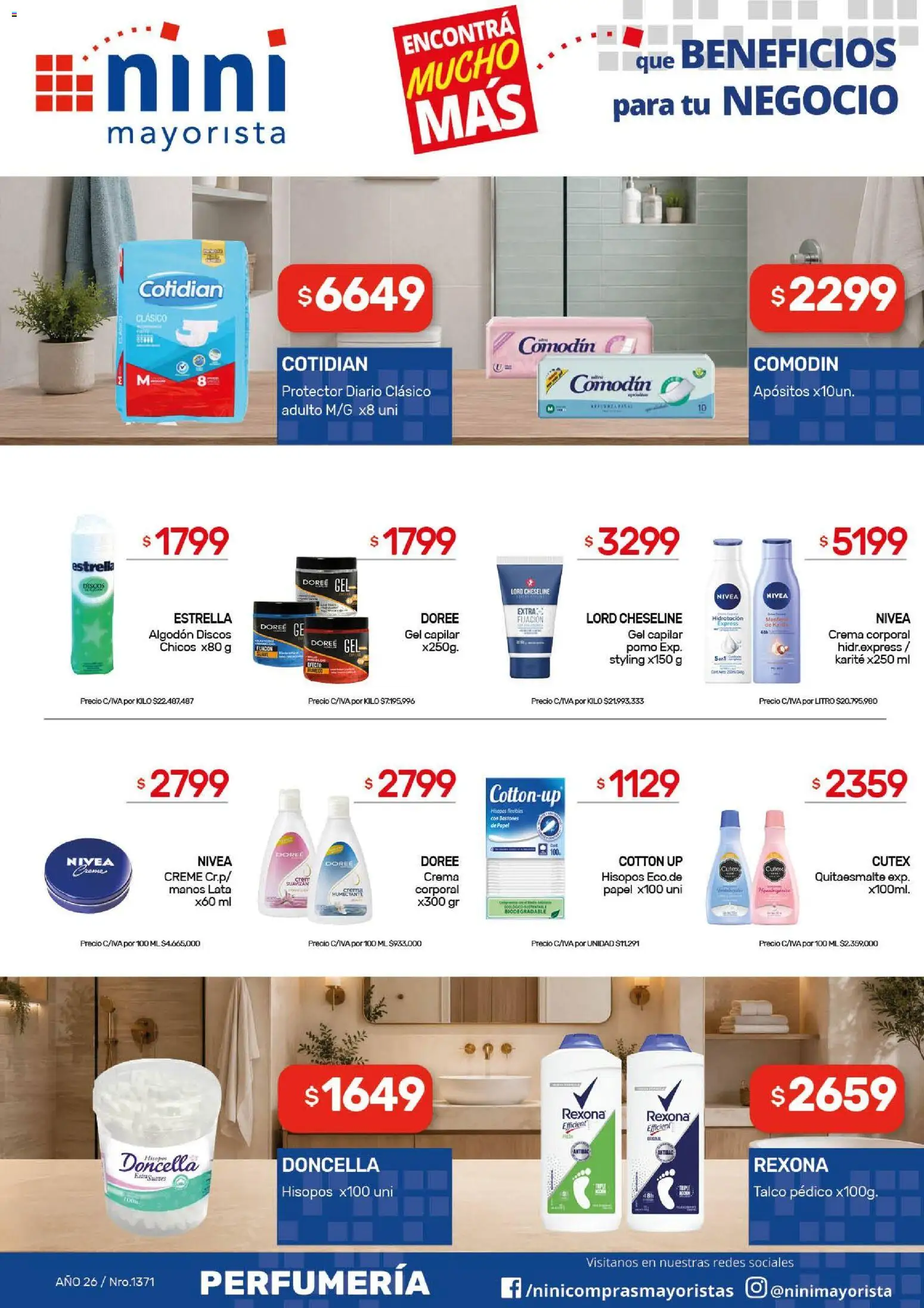 Vista previa del folleto de la tienda NINI Mayorista válido desde el 03/08/2026 