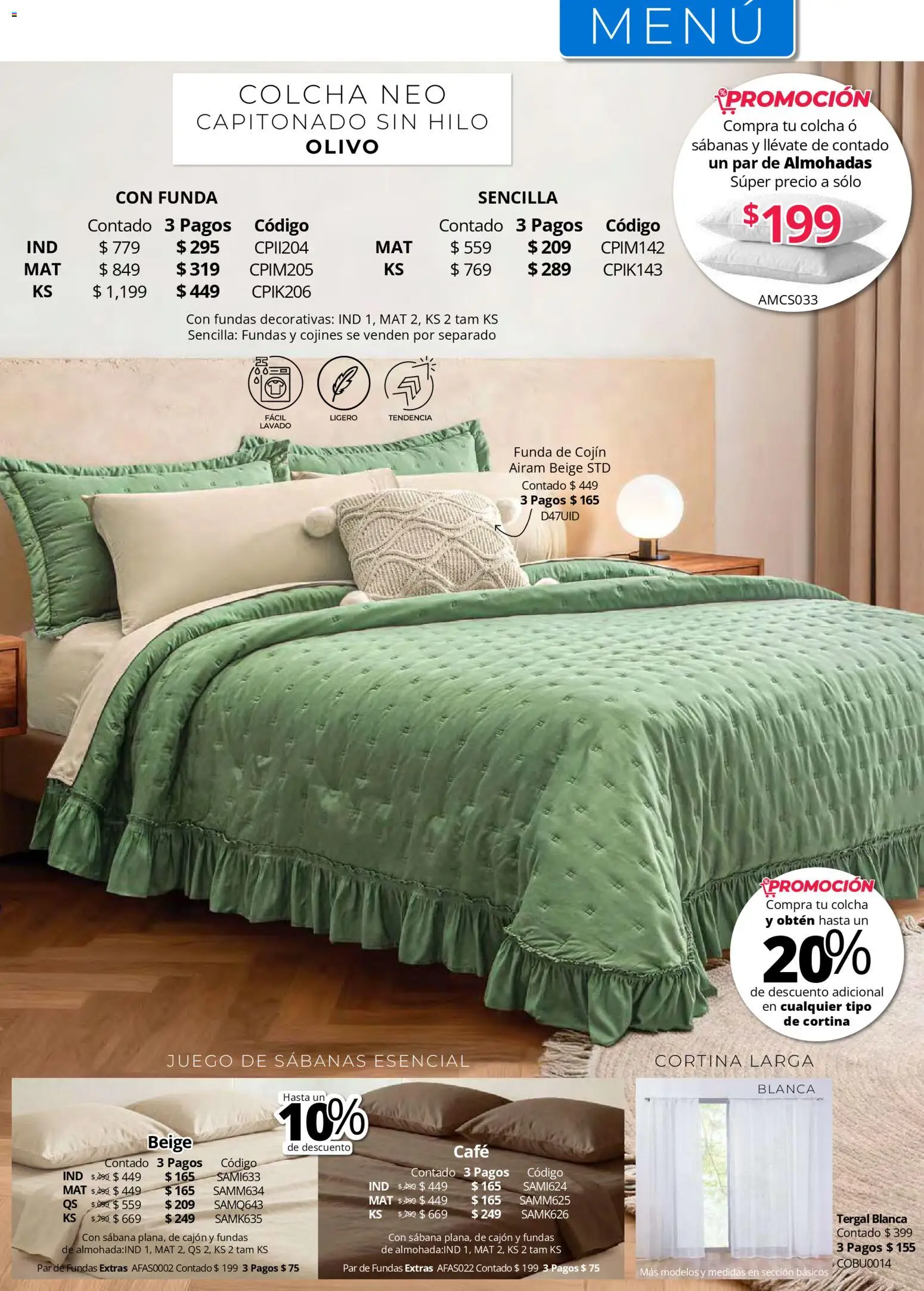 Vista previa las ofertas de la tienda Colchas Concord - Colchas Concord catálogo desde el 01/05/2026 