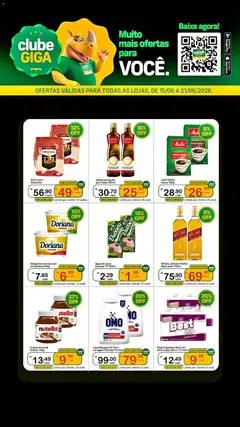 Pré-Visualização do folheto "GIGA Atacado ofertas Clube" da loja GIGA Atacado válido a partir de 15/06/2026