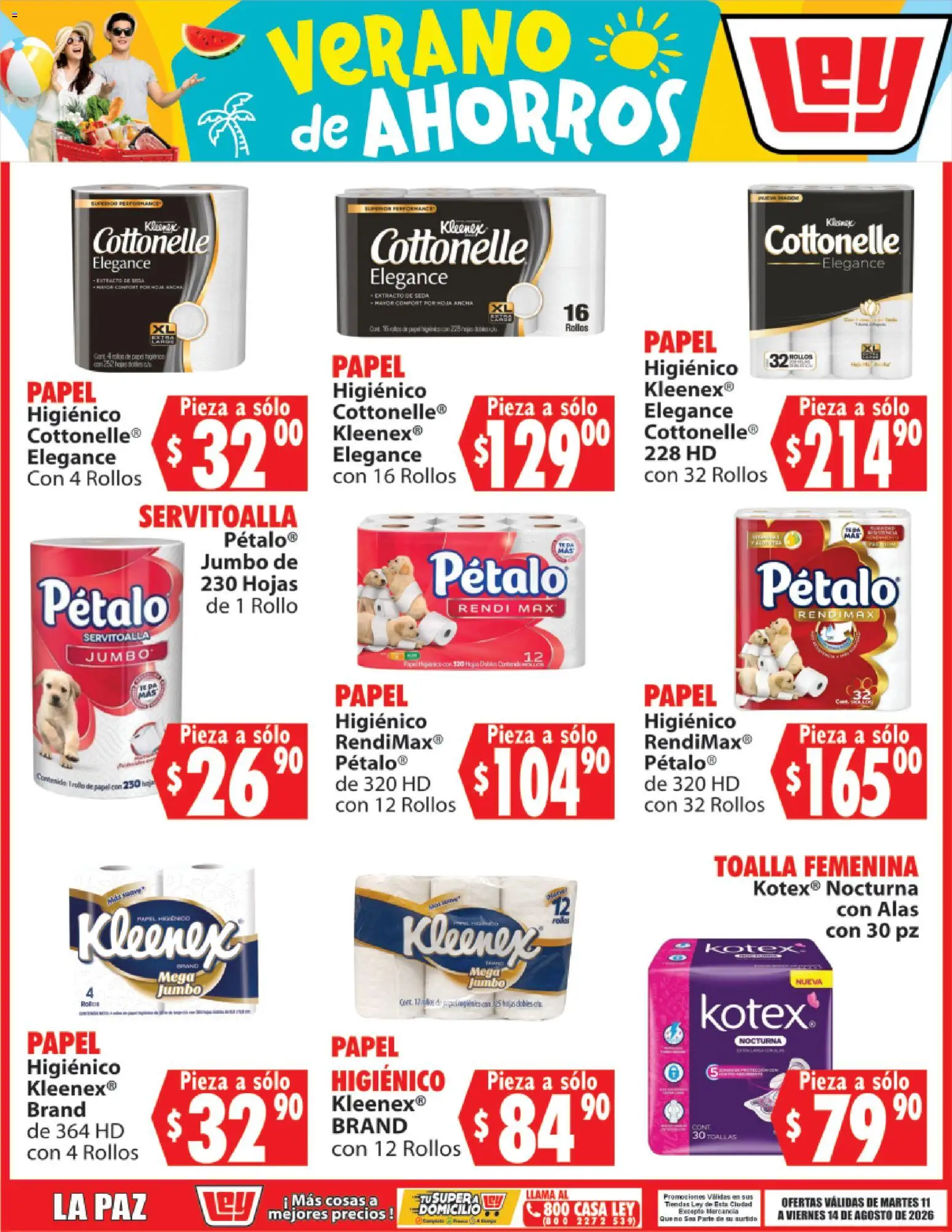 Vista previa las ofertas de la tienda Casa Ley - Casa Ley folleto Verano de ahorros desde el 11/08/2026 