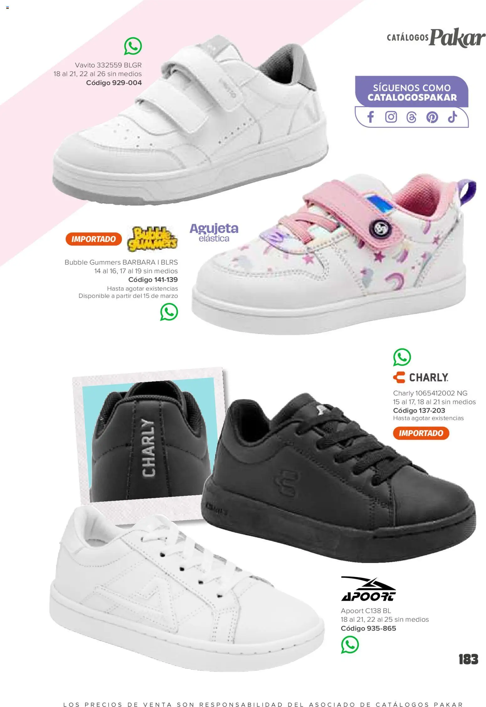 Vista previa las ofertas de la tienda SC Pakar - Catálogo Niña desde el 30/01/2026 