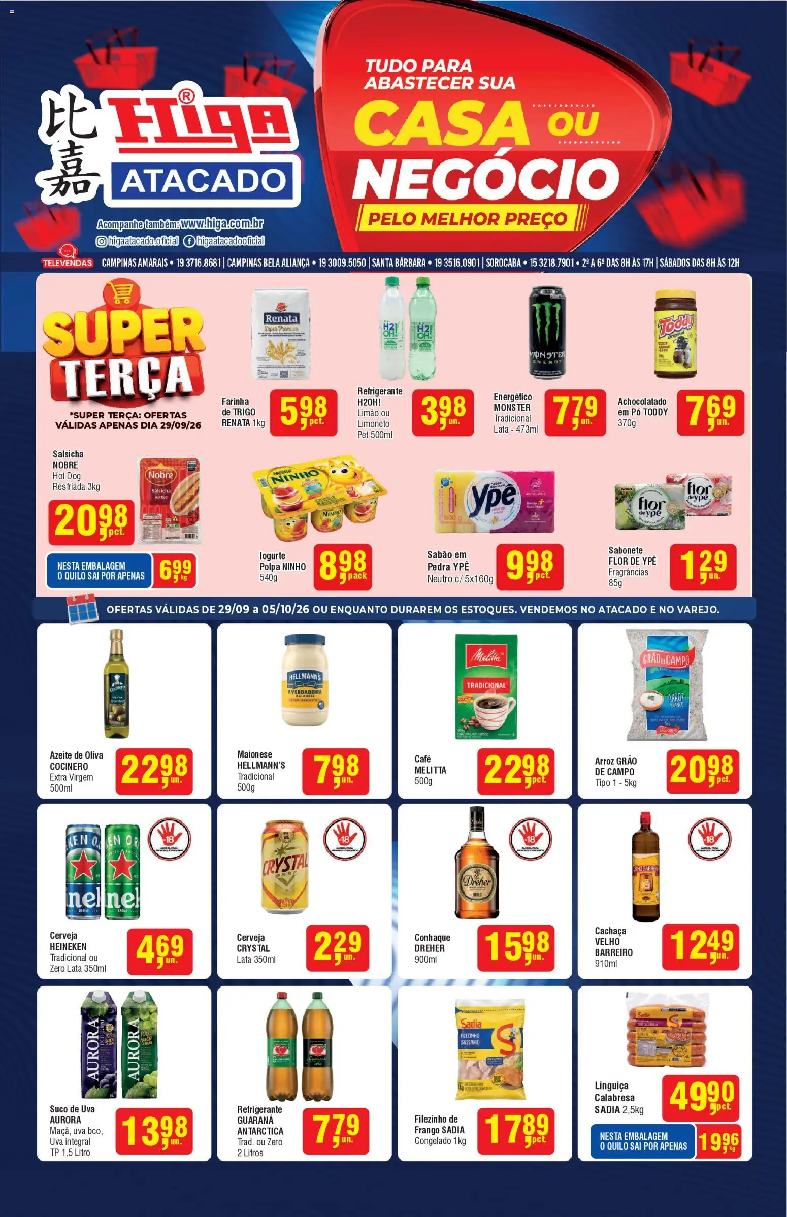 Ofertas Higa Atacado até 05/10/2026. - Página 1