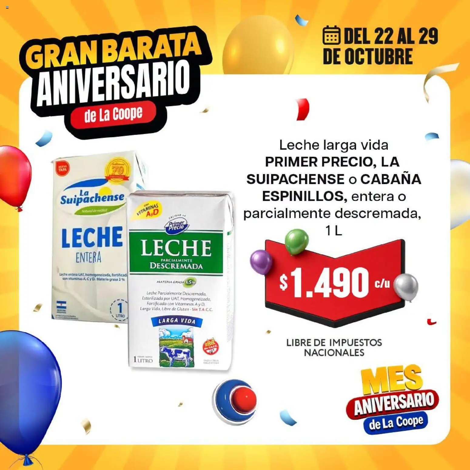 Vista previa del folleto de la tienda Cooperativa Obrera válido desde el 22/10/2026 