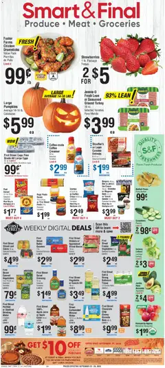 Ad Preview of Smart & Final Smart & Final Weekly Ad from 09/23/2026