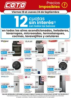 Vista previa del folleto de la tienda Coto válido desde el 18/09/2026 