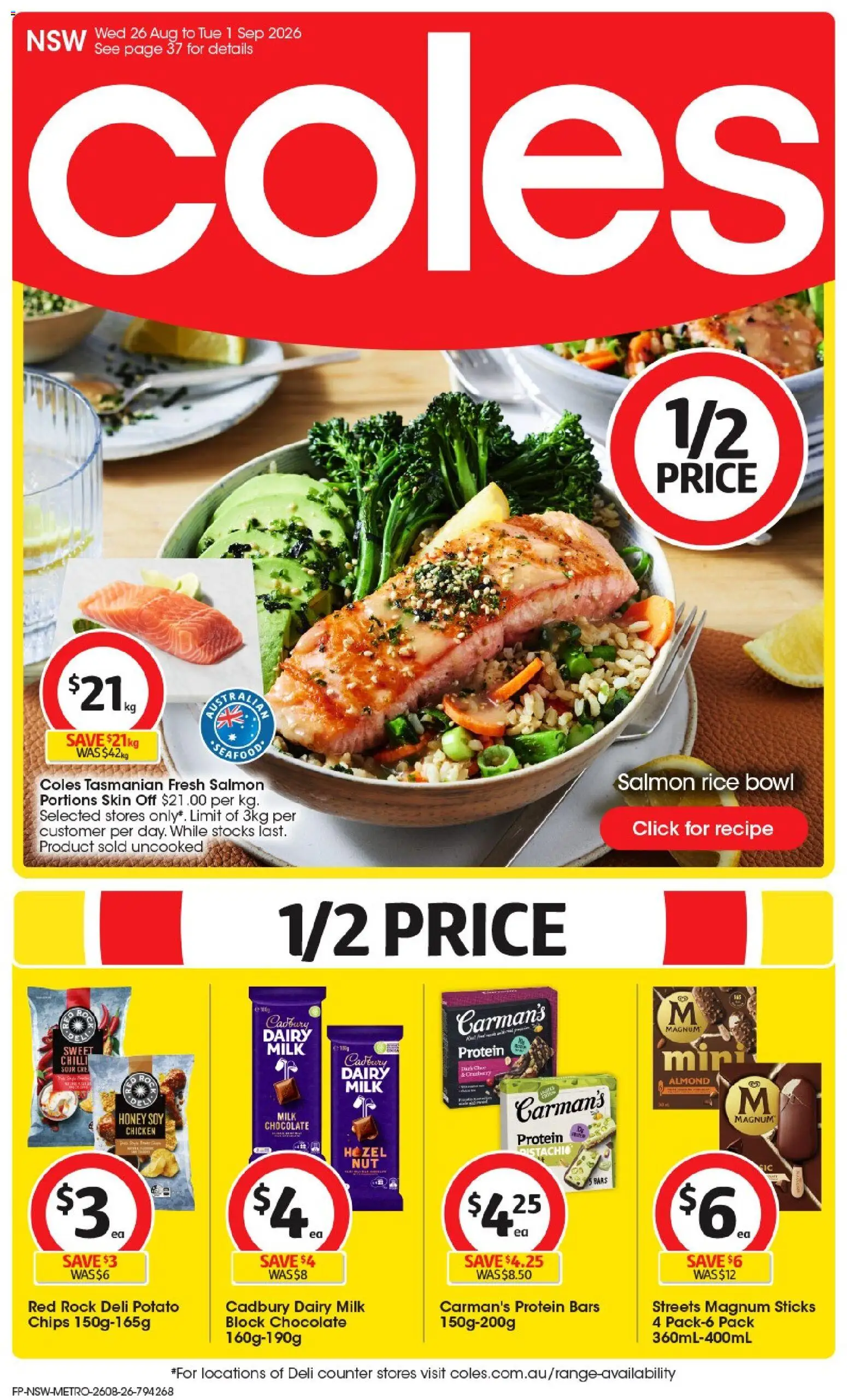 Preview of catalogue Coles catalogue from shop Coles valid 26/08/2026