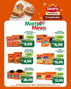 Pré-Visualização do folheto "Mart Minas ofertas Seara" da loja Mart Minas válido a partir de 31/07/2026